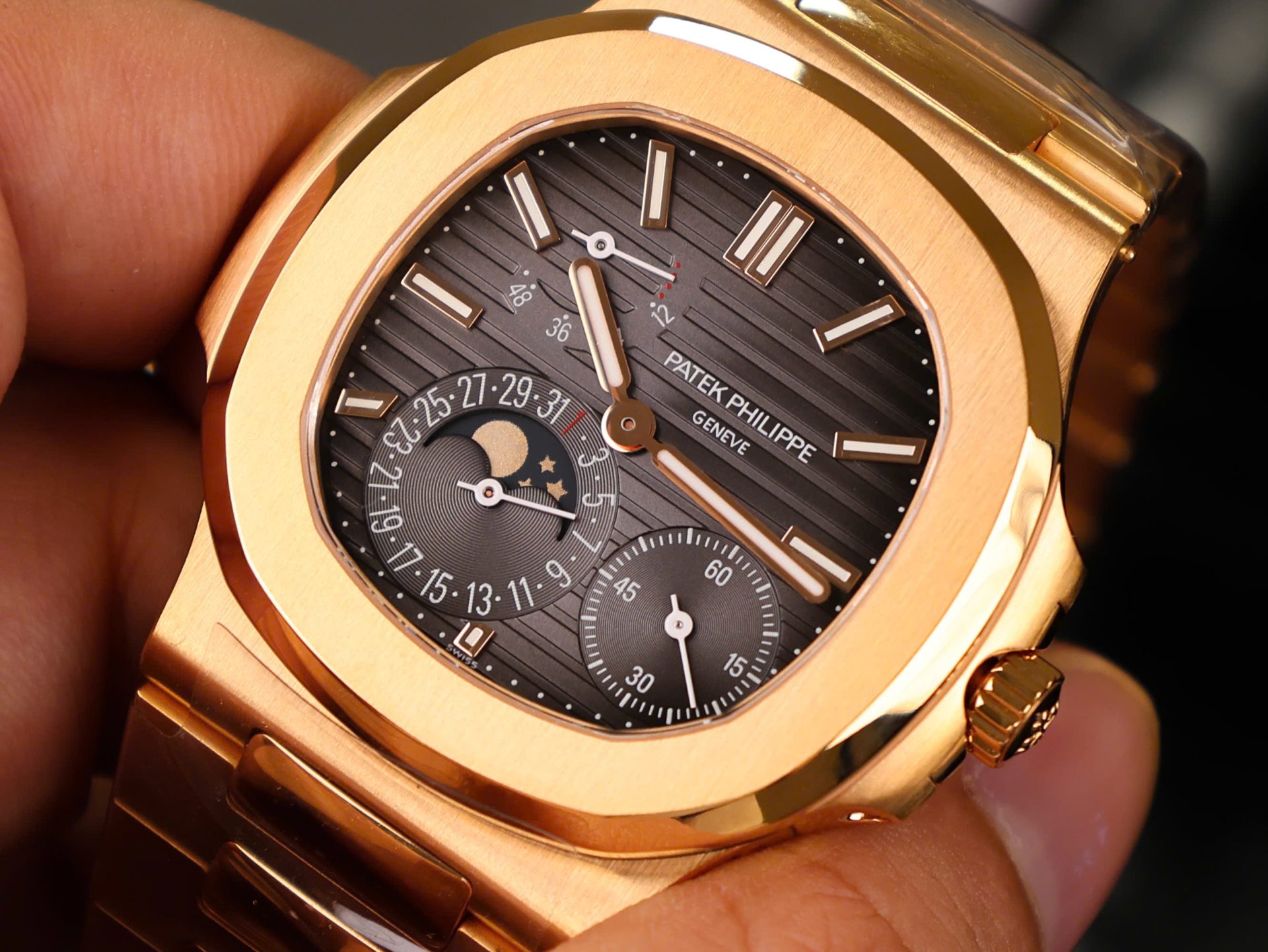 Patek Philippe Best Replica Watch Nautilus 5712 Gold Wrapped PPF Factory 40mm - Top club