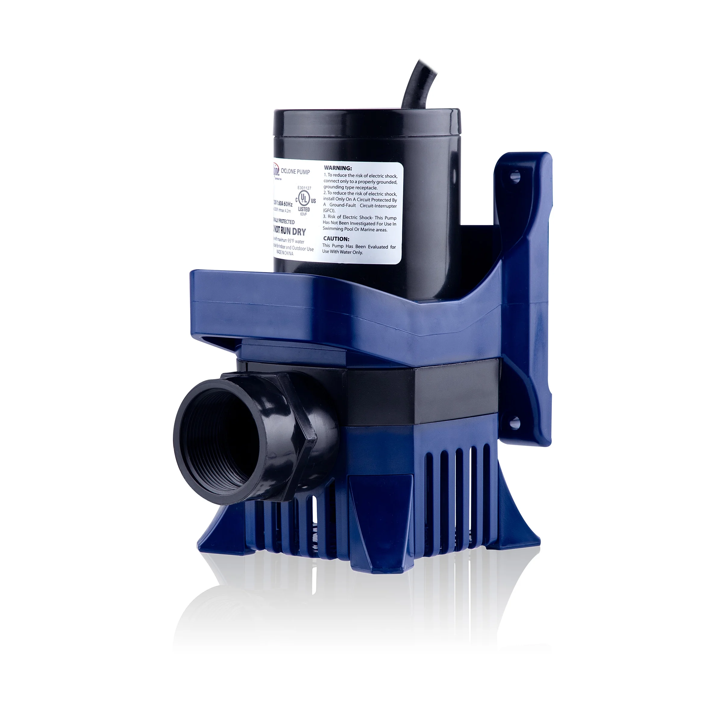 Alpine Corporation 2100 GPH Cyclone Pond Pump Submersible - Image 15