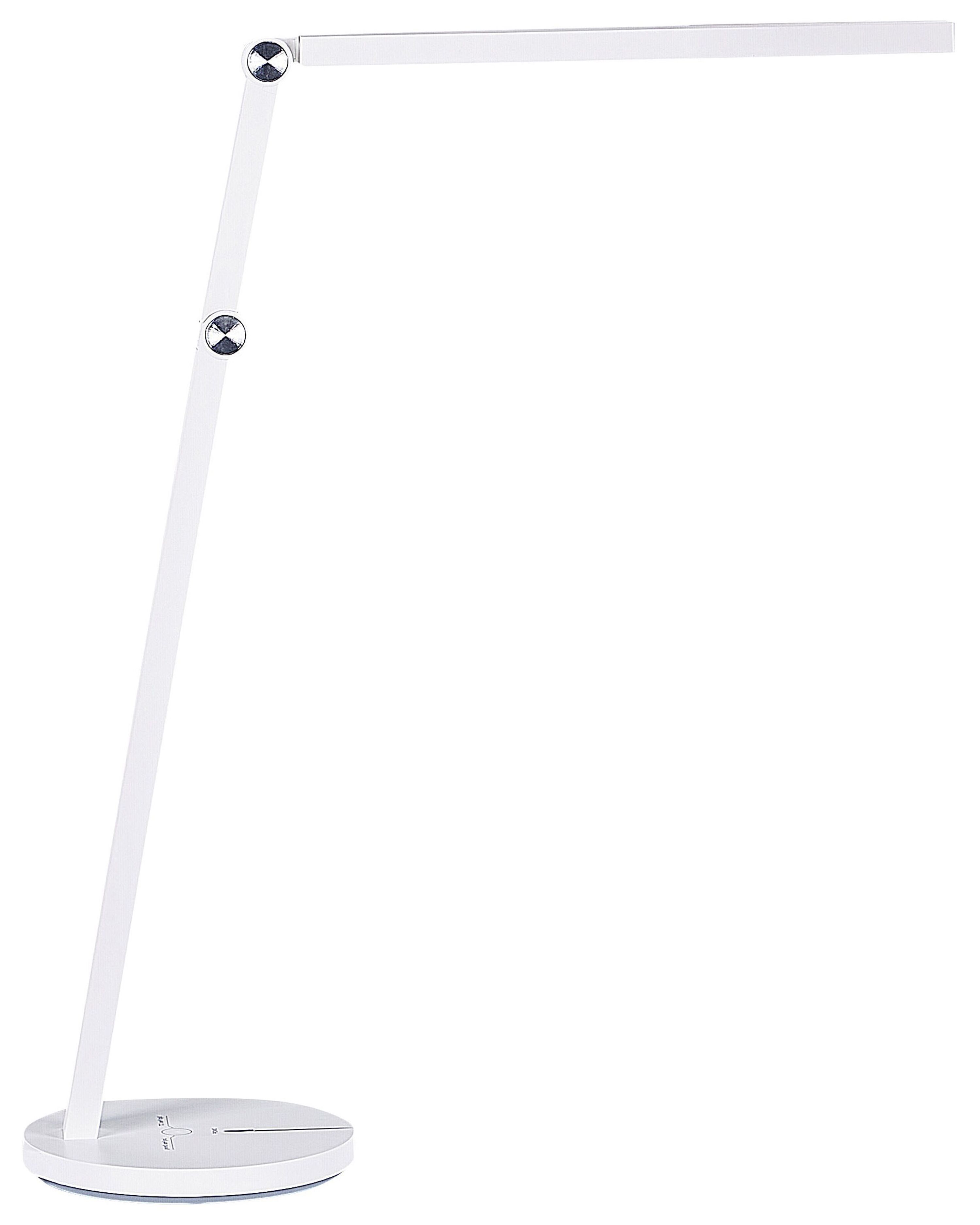 LED Desk Lamp DORADO with Dimmer Metal White