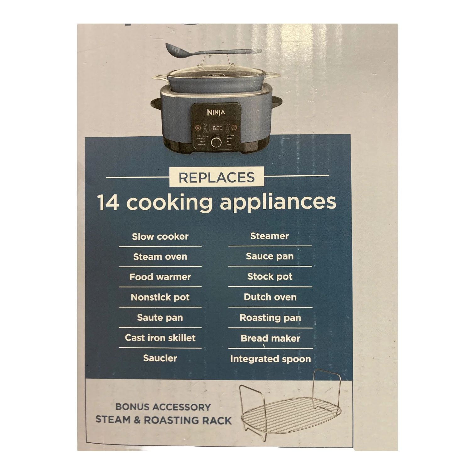Ninja Foodi PossibleCooker PRO 8.5 Quart Multi-Cooker, Blue - Image 2