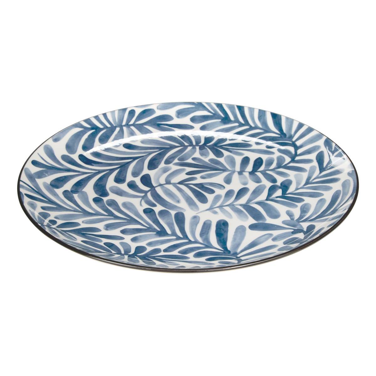 Set of 6 dinner plates "Umami" Porcelain, D.26.5 cm