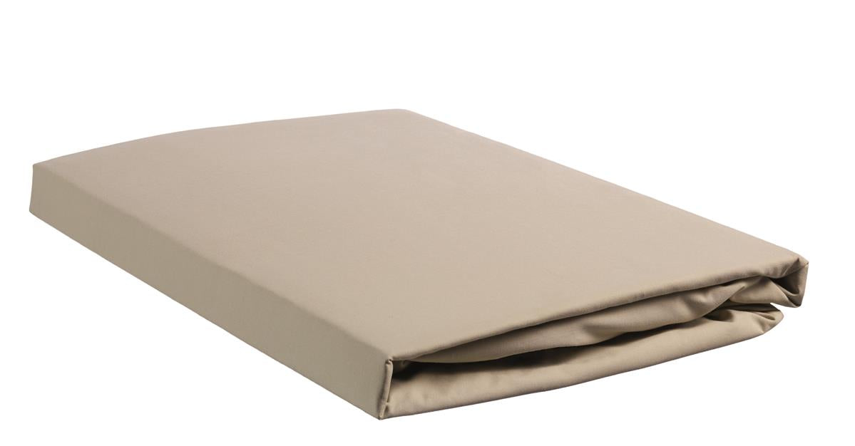 Beddinghouse Percale katoen - Hoeslaken - 90x210 - Zand