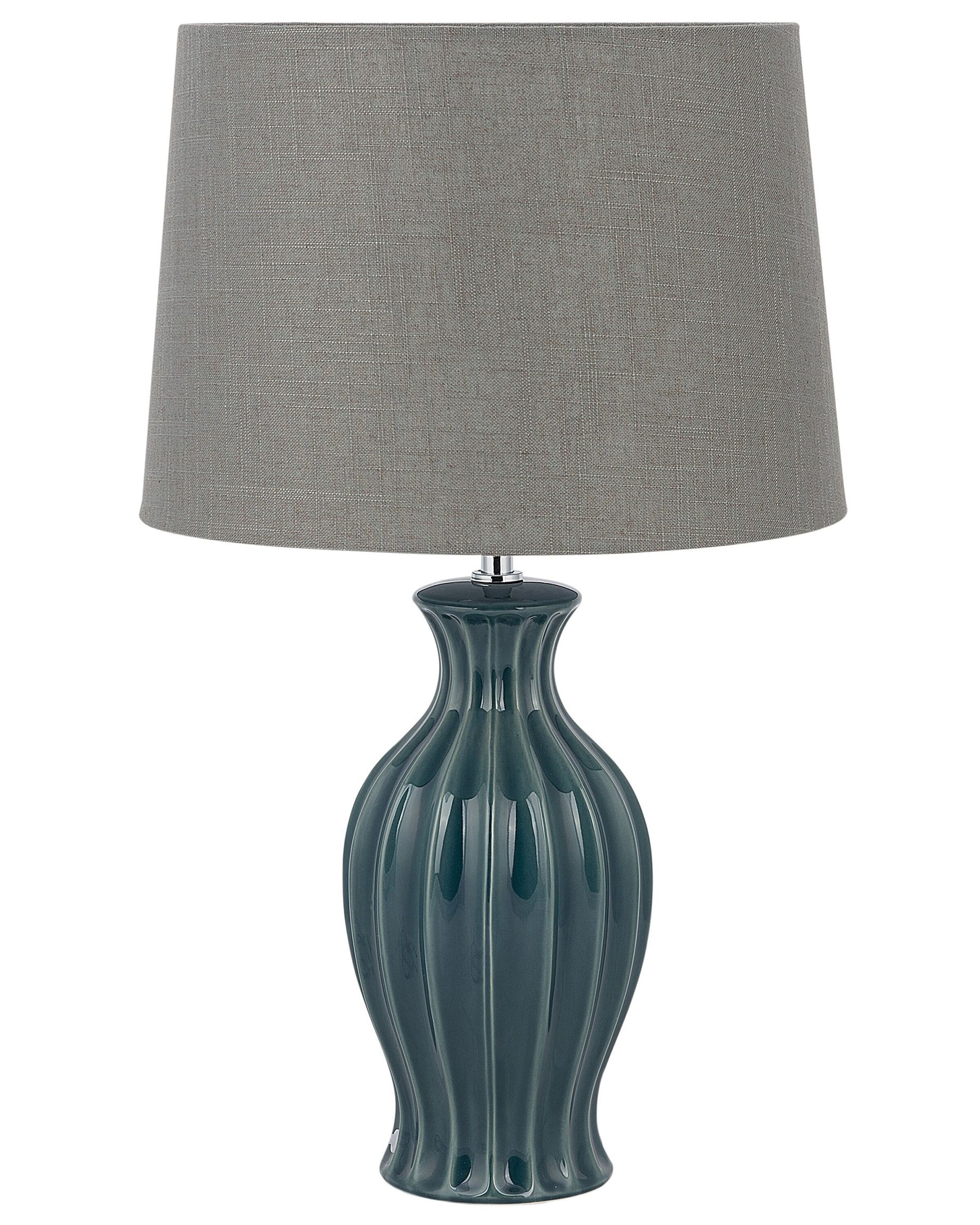 Table Lamp SAMINA Ceramic Green
