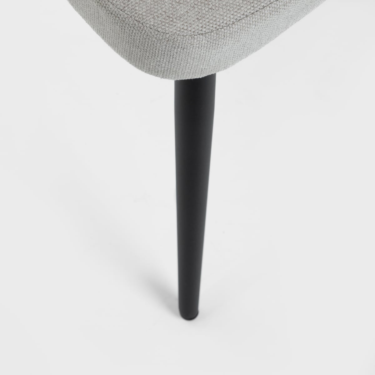 Krzesło HELIC czarne 48,5x54,5x76,5 cm