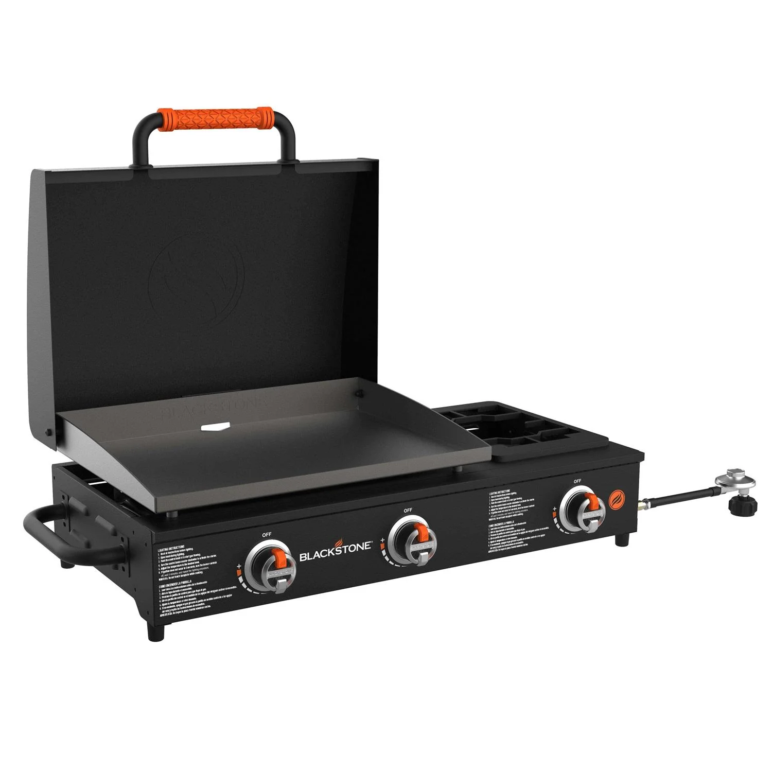 Blackstone On The Go Tabletop Griddle With Side Burner Blackstone On The Go Tabletop Griddle With Side Burner