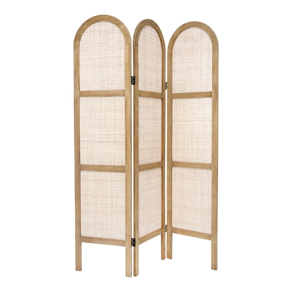 Rattan screen Beige, H.170 cm