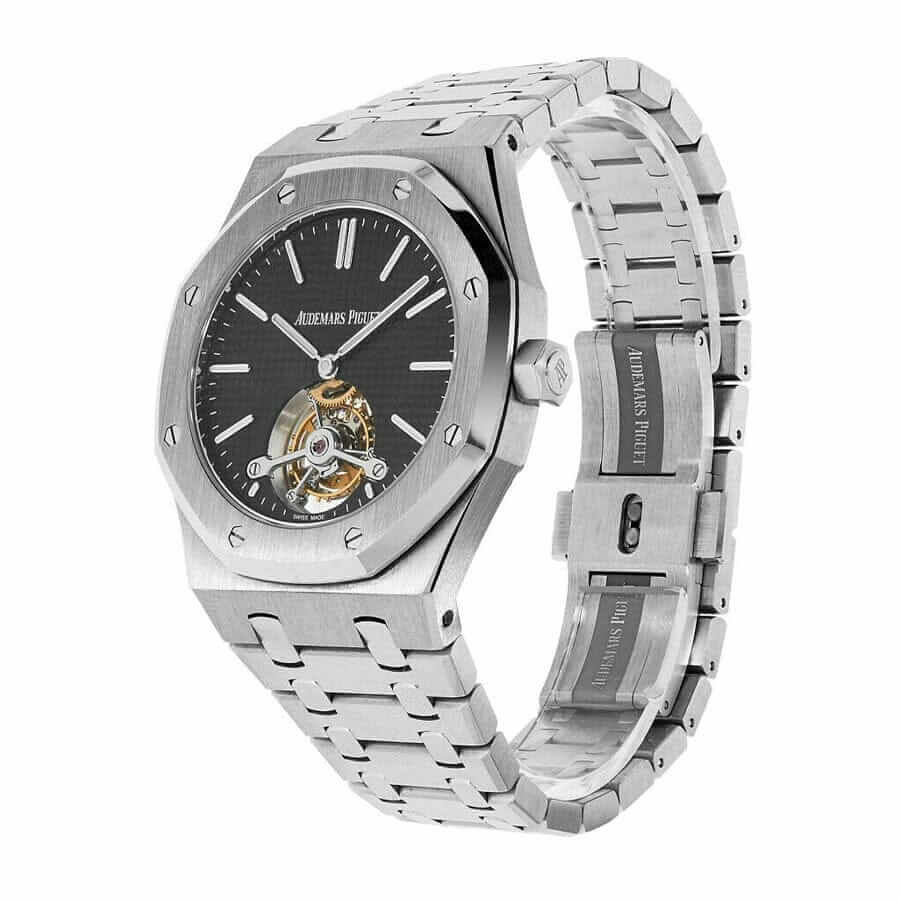 Royal Oak Tourbillon Black Replica - Elite Watch Atelier