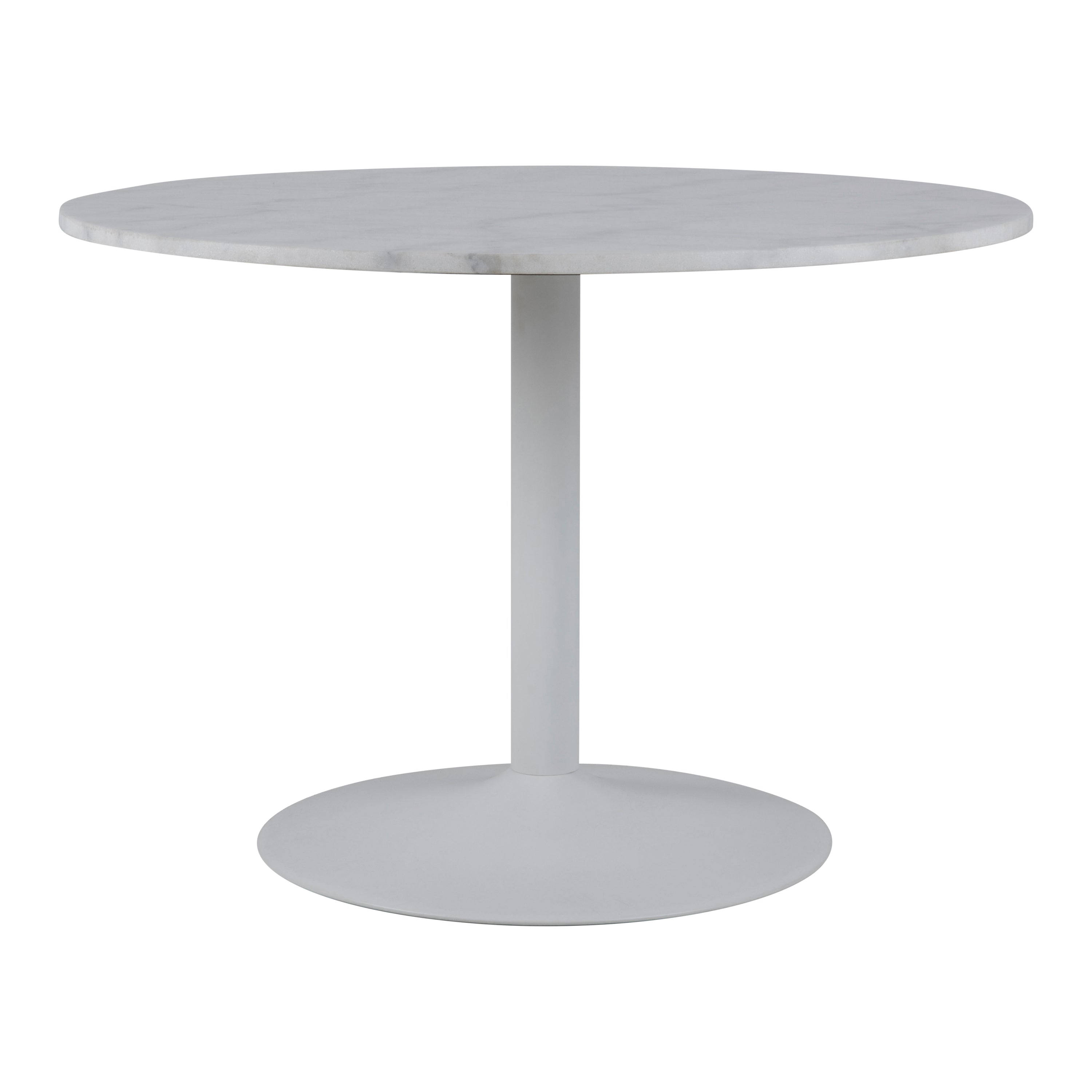 Blokker Marble Eettafel Marmer - Ø 110 cm - Wit