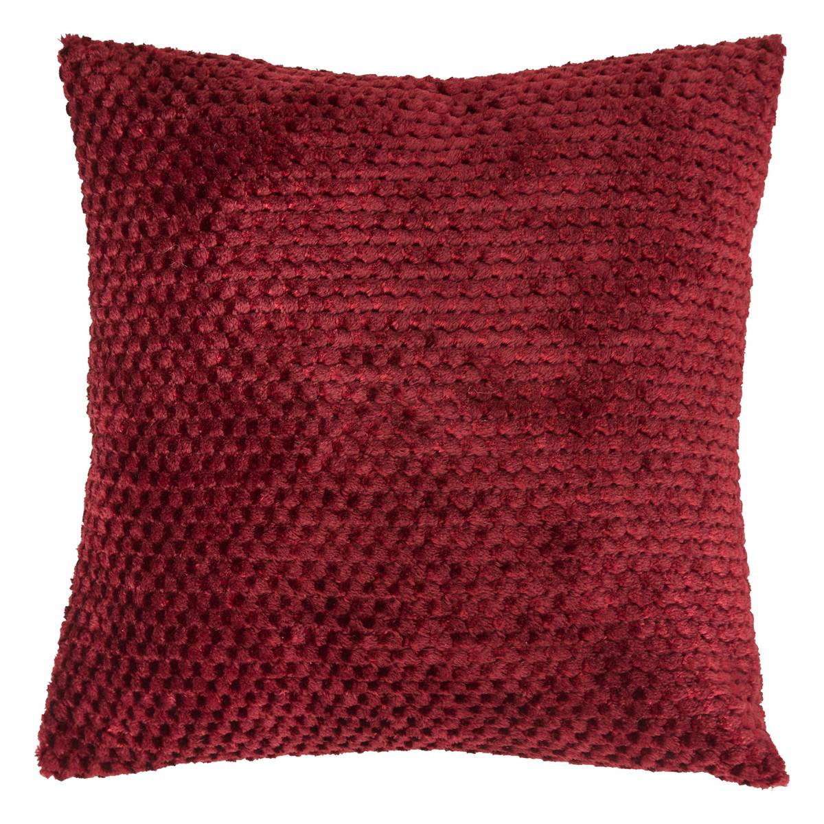 Cushion "Lyno" Garnet red, 40x40 cm