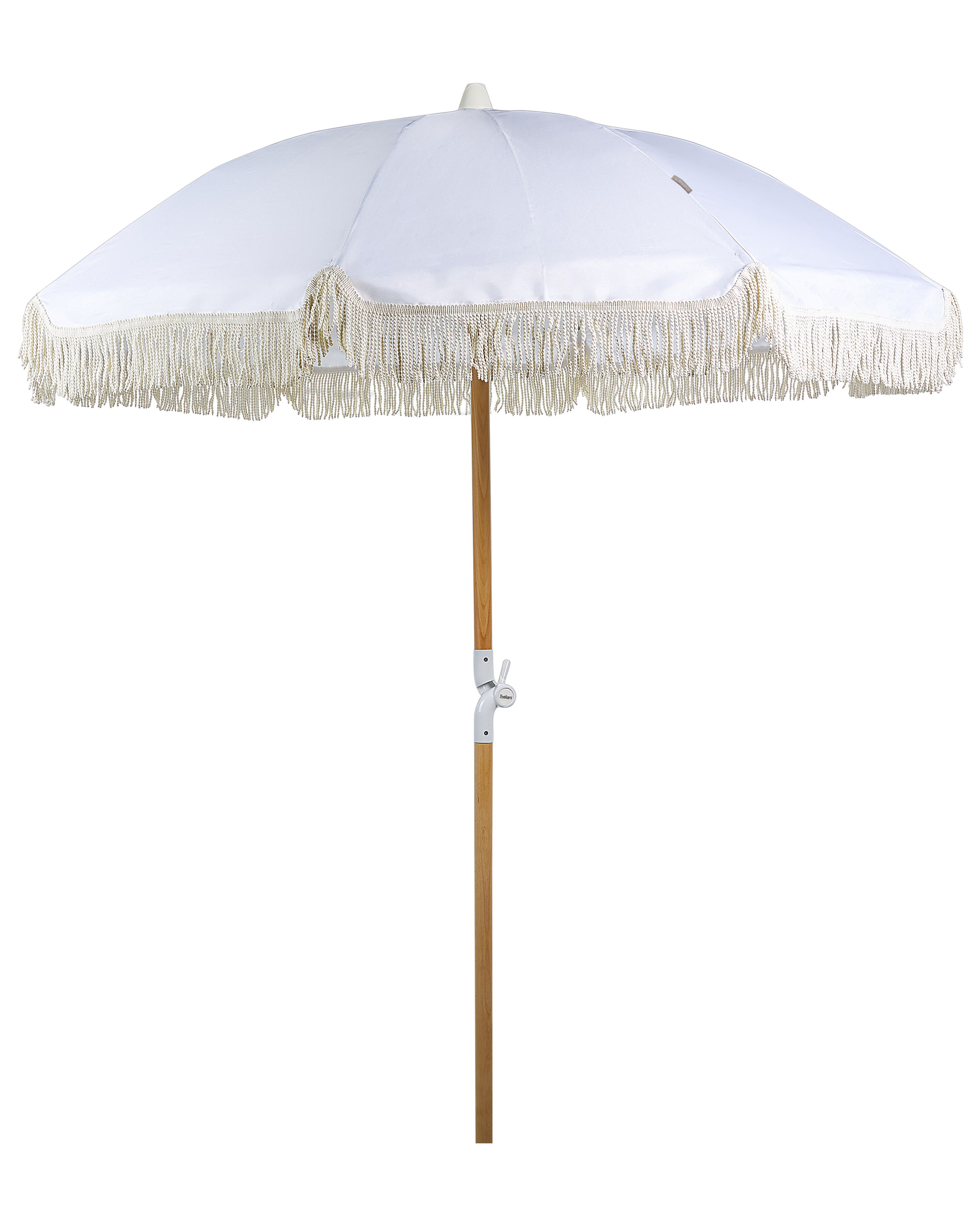 Patio Parasol 150 cm MONDELLO White