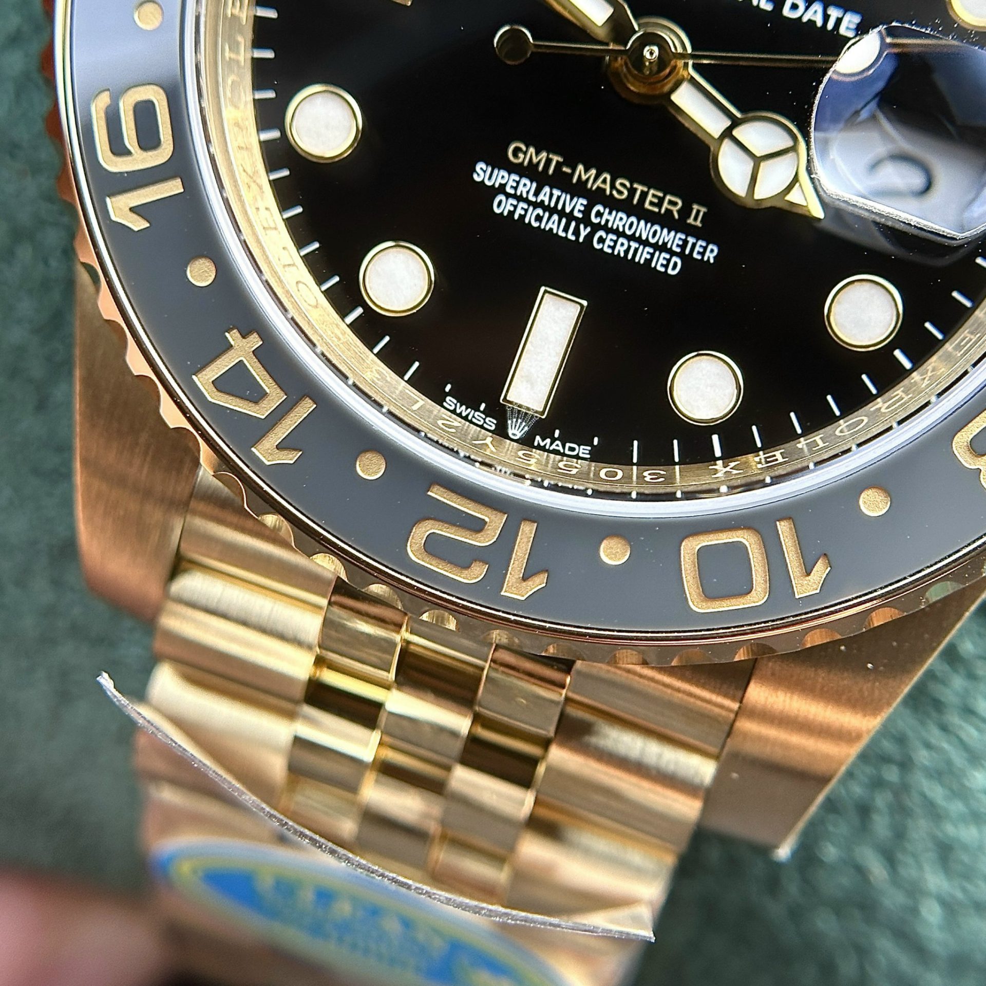 Rolex Replica 1:1 Watch GMT-Master II 126718GRNR Black Dial Clean Factory 40mm - Elite Watch Atelier