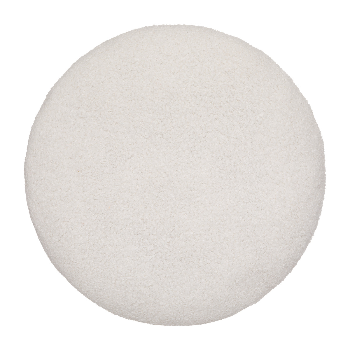 Cushion "Subli" Ivory white, D.40 cm