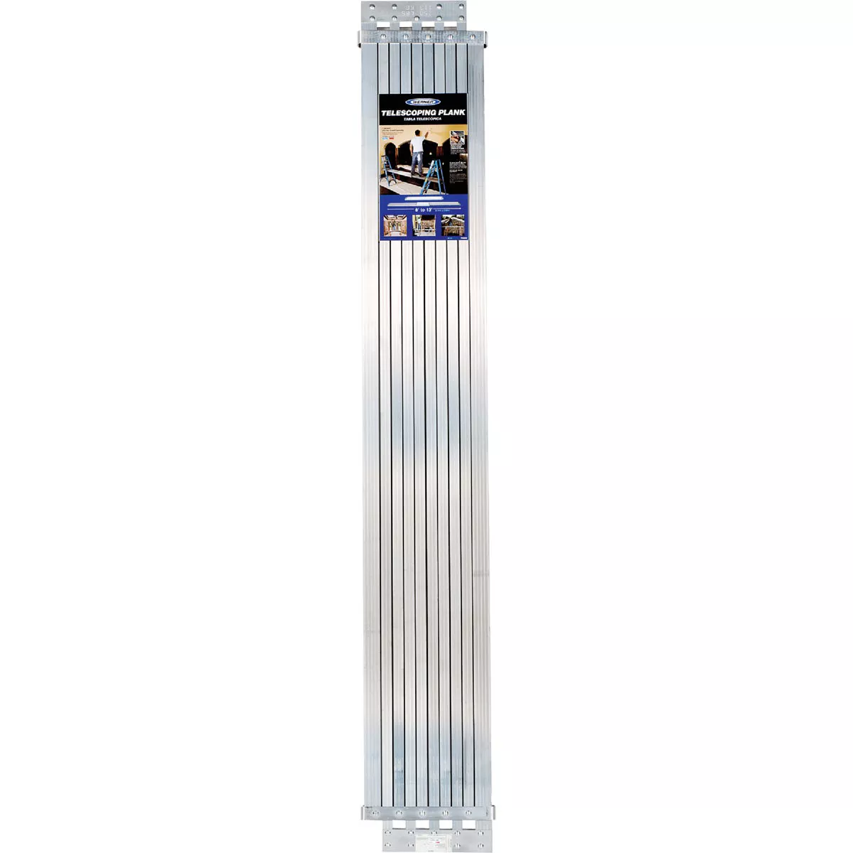 Werner 8 Ft.- 13 Ft. 250 Lb. Load Capacity Aluminum Extension Plank
