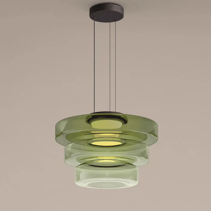 CraftNova – Bauhaus Glaspendellamp met Verstelbare Ophanging