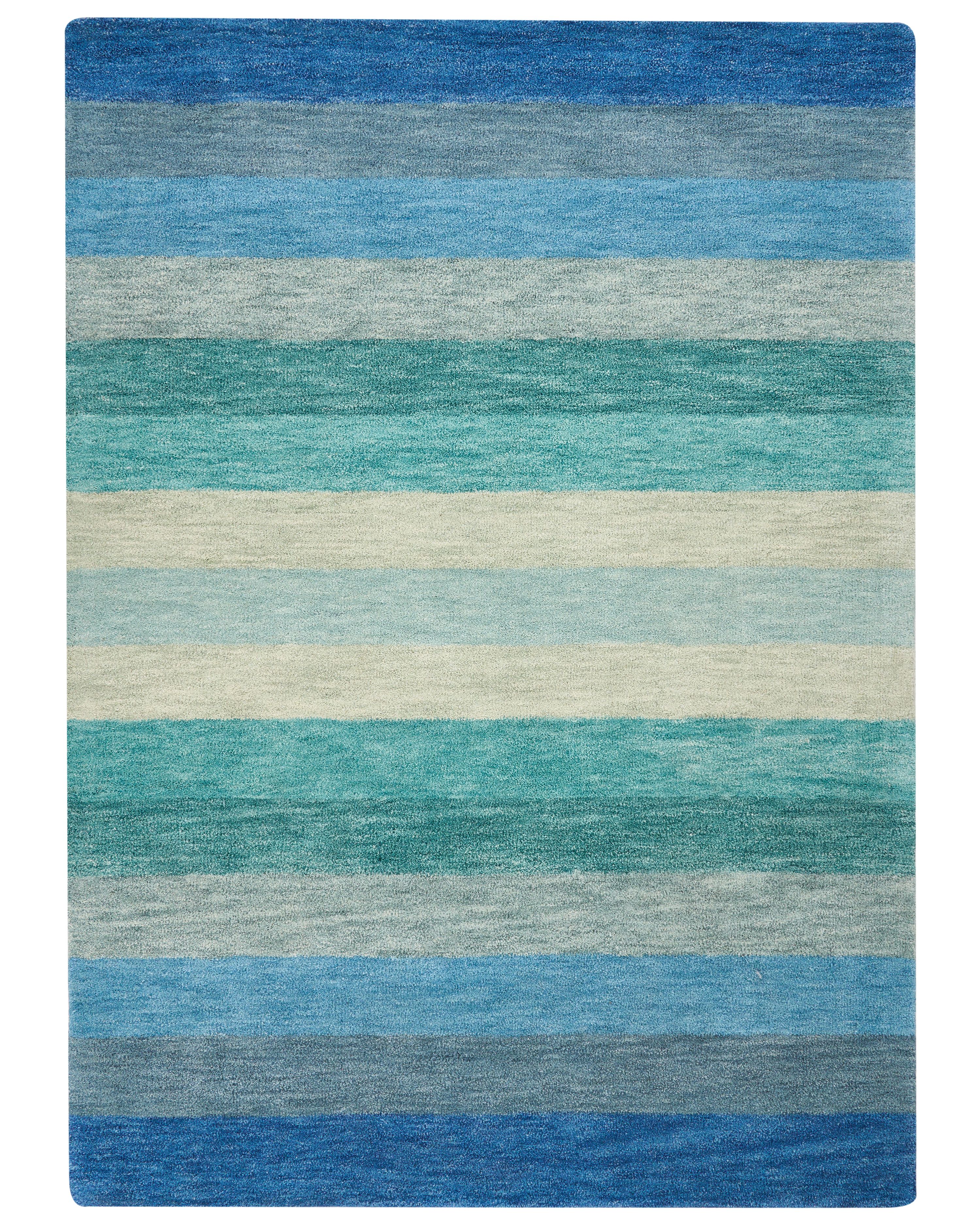 Rug MAILSI Blue 140 x 200 cm Wool