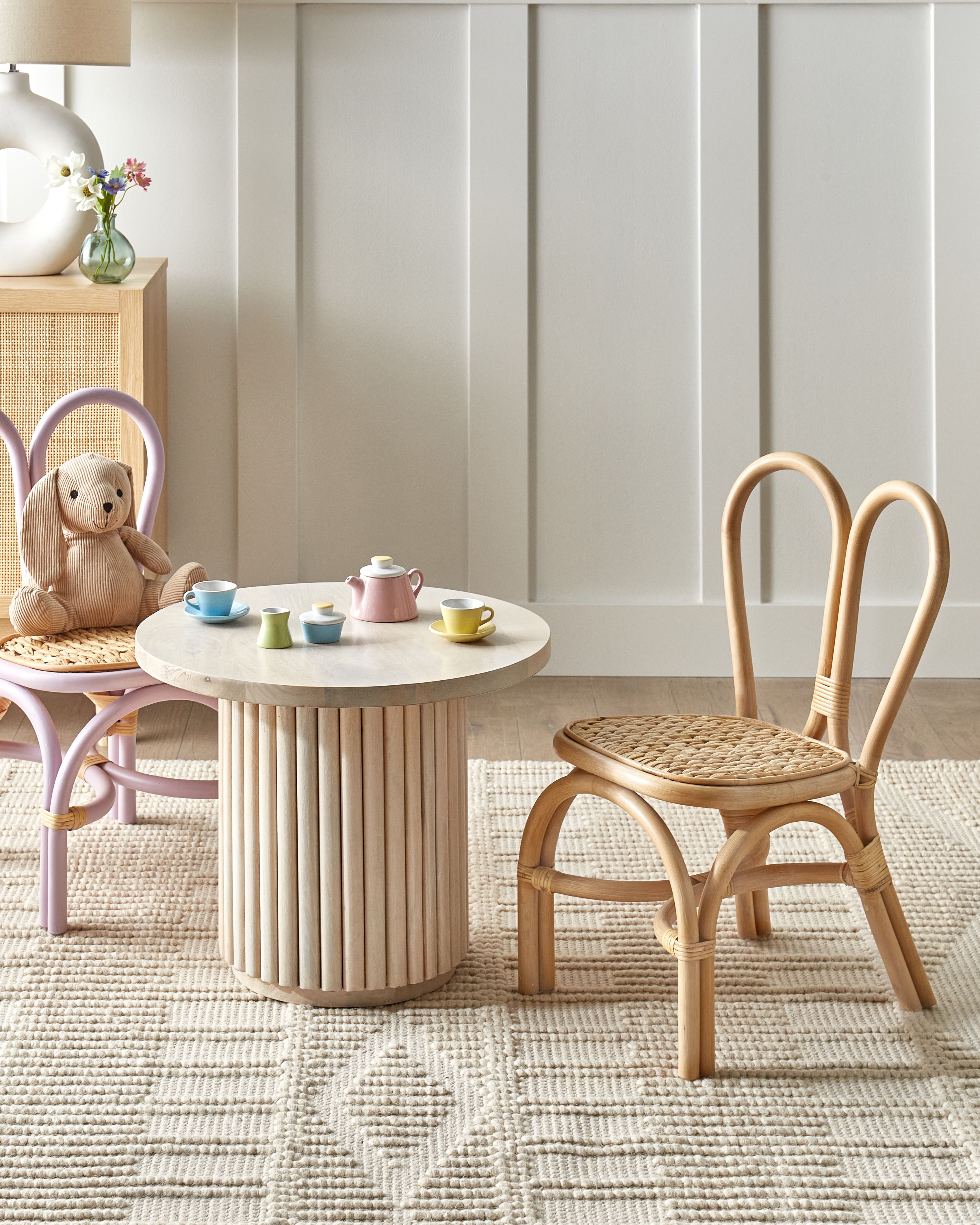 Kids Chair DESIMI Rattan Natural
