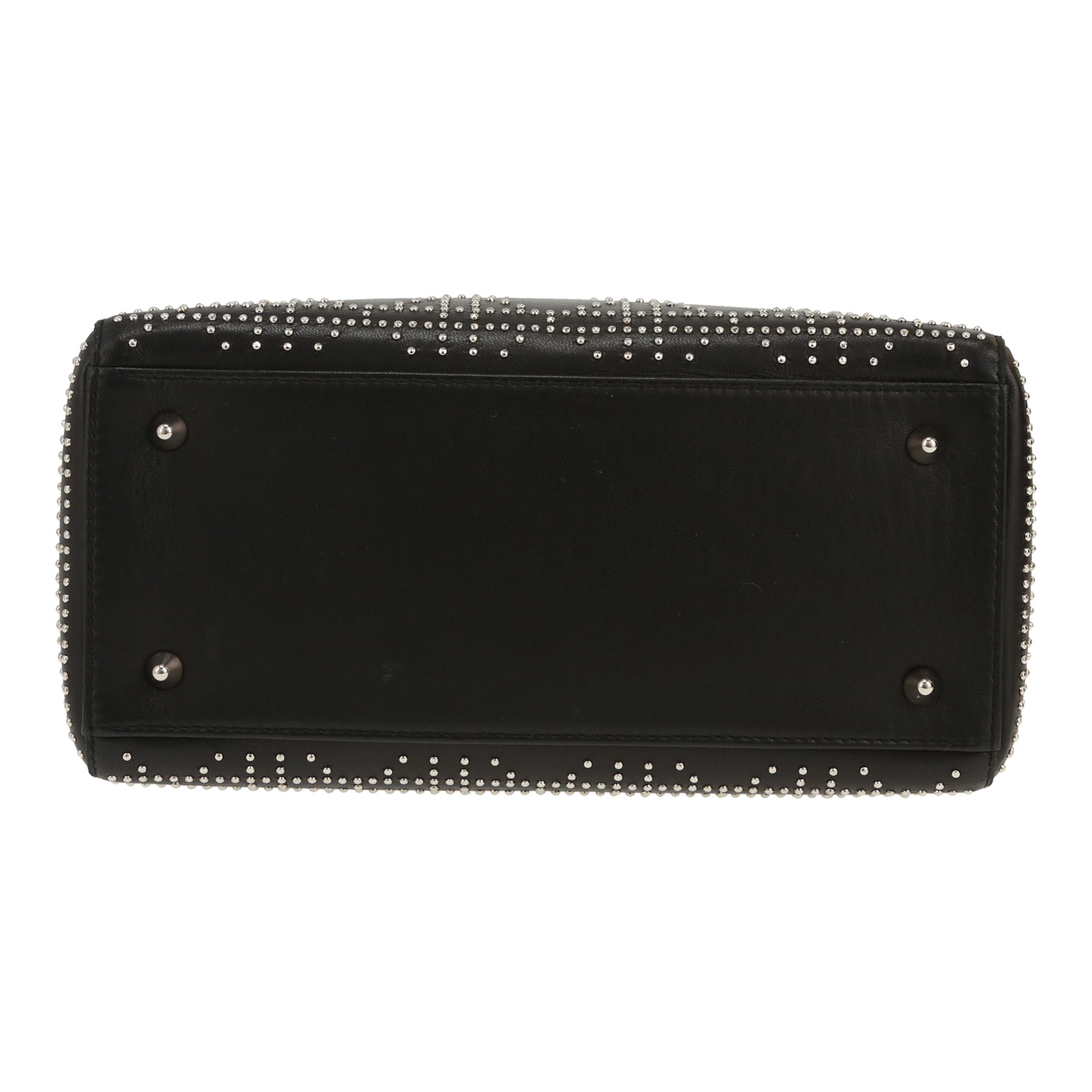Dior Lady Dior handbag in black leather1:1High-quality replica