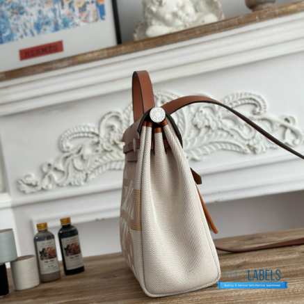 Hermès Herbag Zip 31 Bag | 31x25x10 cm | Luxury Canvas & Leather Shoulder Bag for Women | Spacious Everyday Hermès Tote1:1High-quality replica