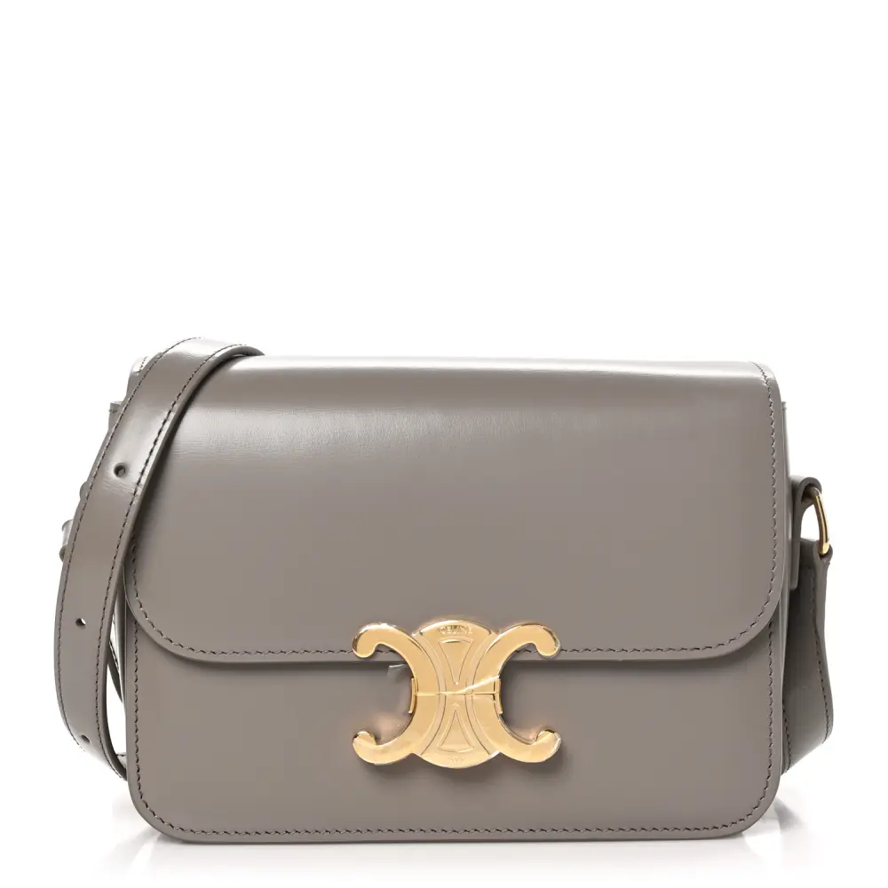Superfake Celine Pebble Leather with Gold Hardware1:1High-quality replica