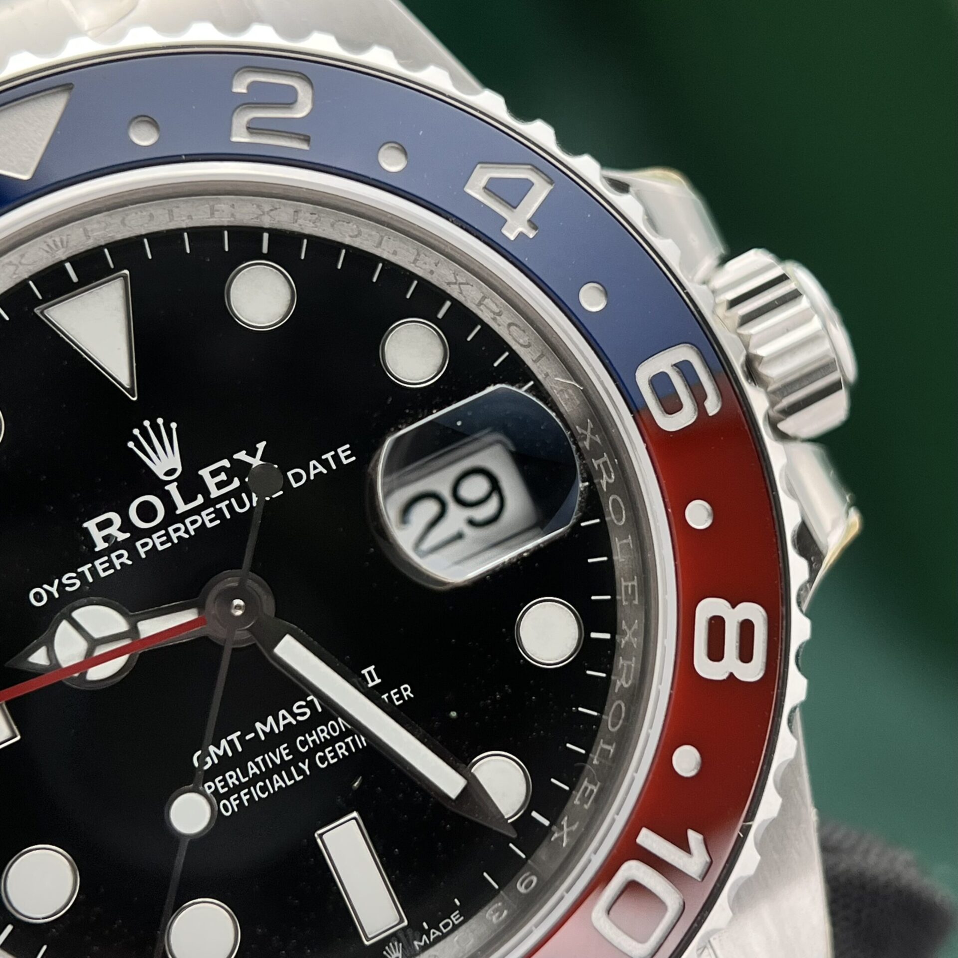 Rolex Replica Watches GMT-Master II 116719BLRO Pepsi Clean Factory 40mm - Elite Watch Atelier