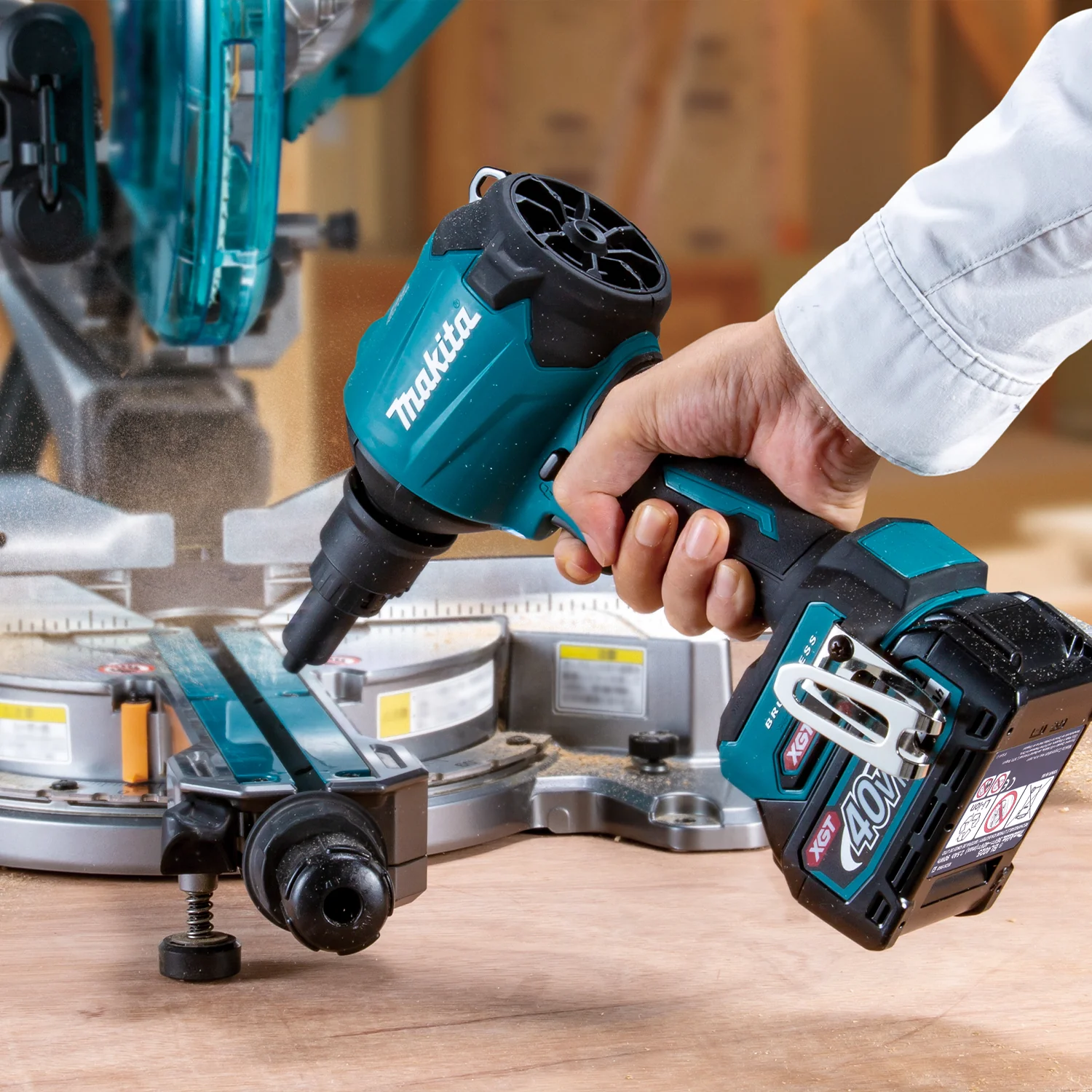 MAKITA  AS001GZ 40V Max XGT Brushless 4-Speed Air Duster, Tool Only