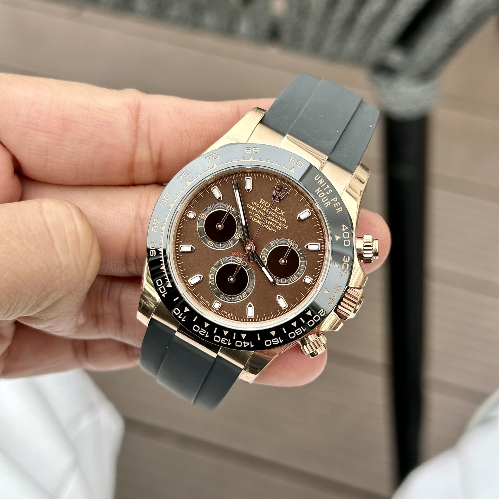 Rolex Daytona 116515LN Replica Watch Chocolate Dial BT Factory 40mm - Elite Watch Atelier