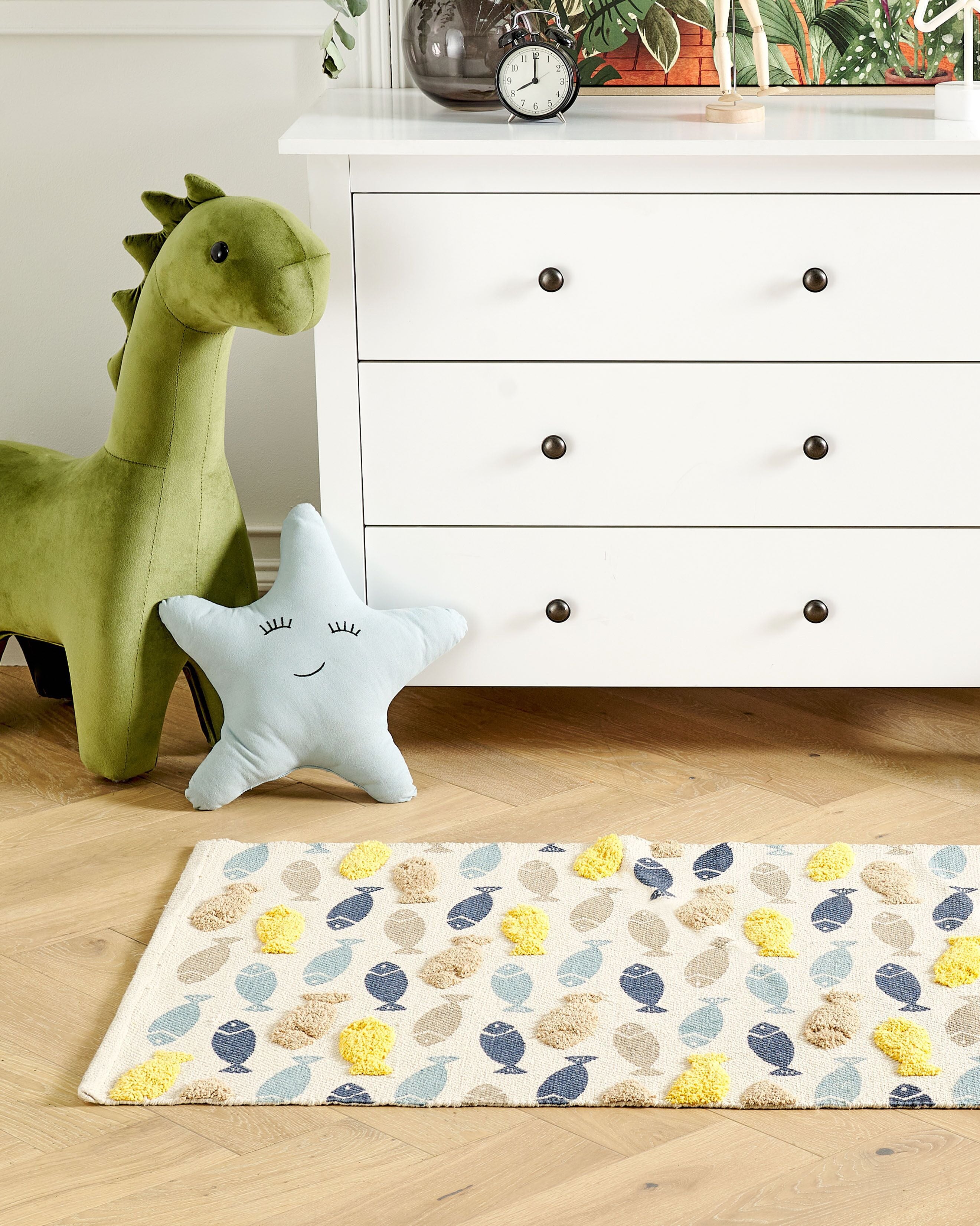 Kids Rug IPUH Multicolour 80 x 150 cm Cotton