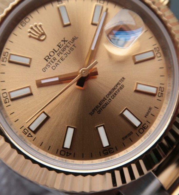 Replica Rolex DateJust II 41mm SS/YG YG Dial Lumed Marker SS/YG Bracelet A3136 - Elite Watch Atelier