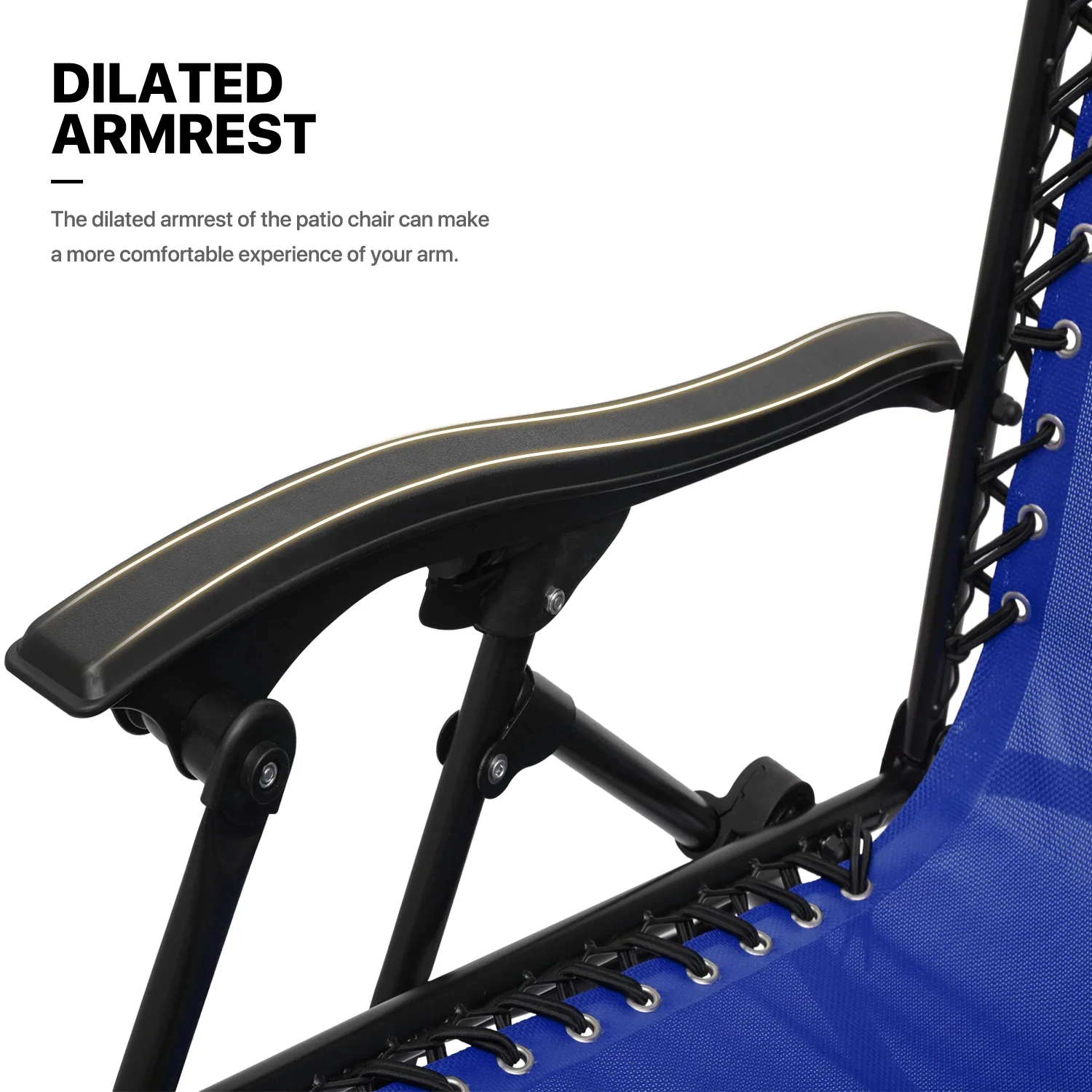 MoNiBloom Zero Gravity Reclining Chairs Set Of 2 With Canopy Shade And Headrest, Black - 330 lbs - Image 31 MoNiBloom Zero Gravity Reclining Chairs Set Of 2 With Canopy Shade And Headrest, Black - 330 lbs - Image 31