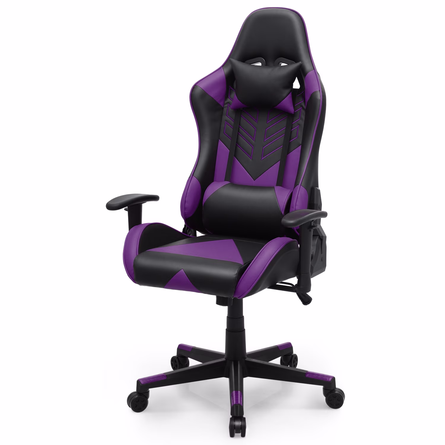 Magshion Ergonomic Gaming Chair, Comfortable Gaming Chair, Computer Chair Leather Desk Chair Adjustable Swivel Gaming Office Chair, Blue - Image 13