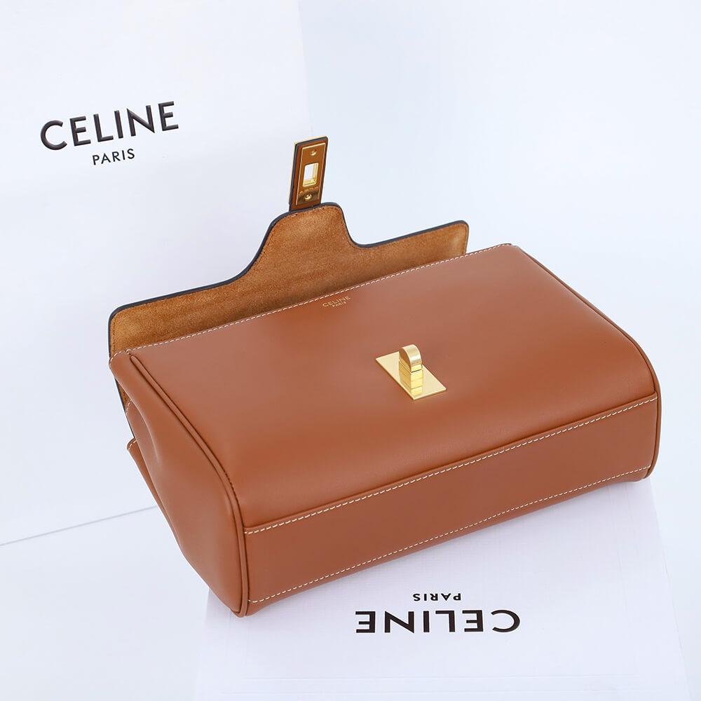 Celine Teen 16 Soft Bag in Supple Calfskin1:1High-quality replica