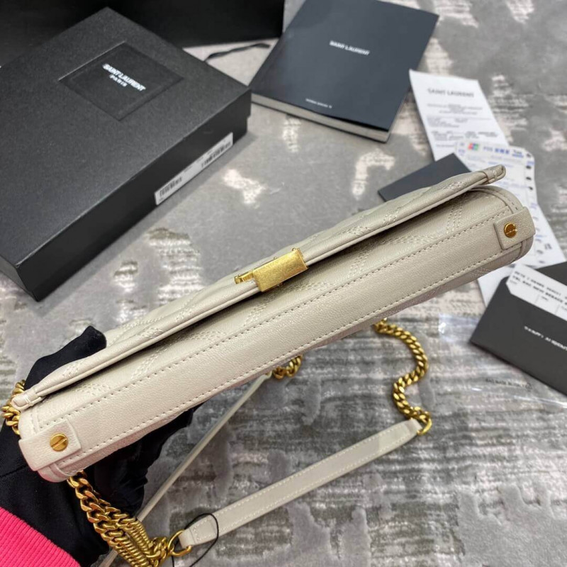 Replica Saint Laurent Becky Chain Wallet In Quilted Lambskin 5850311:1High-quality replica