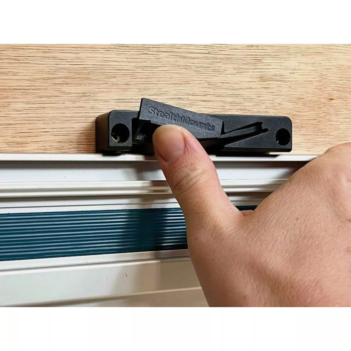 Stealthmounts Universal Track Saw Guide Rail Mount (2-Pack)