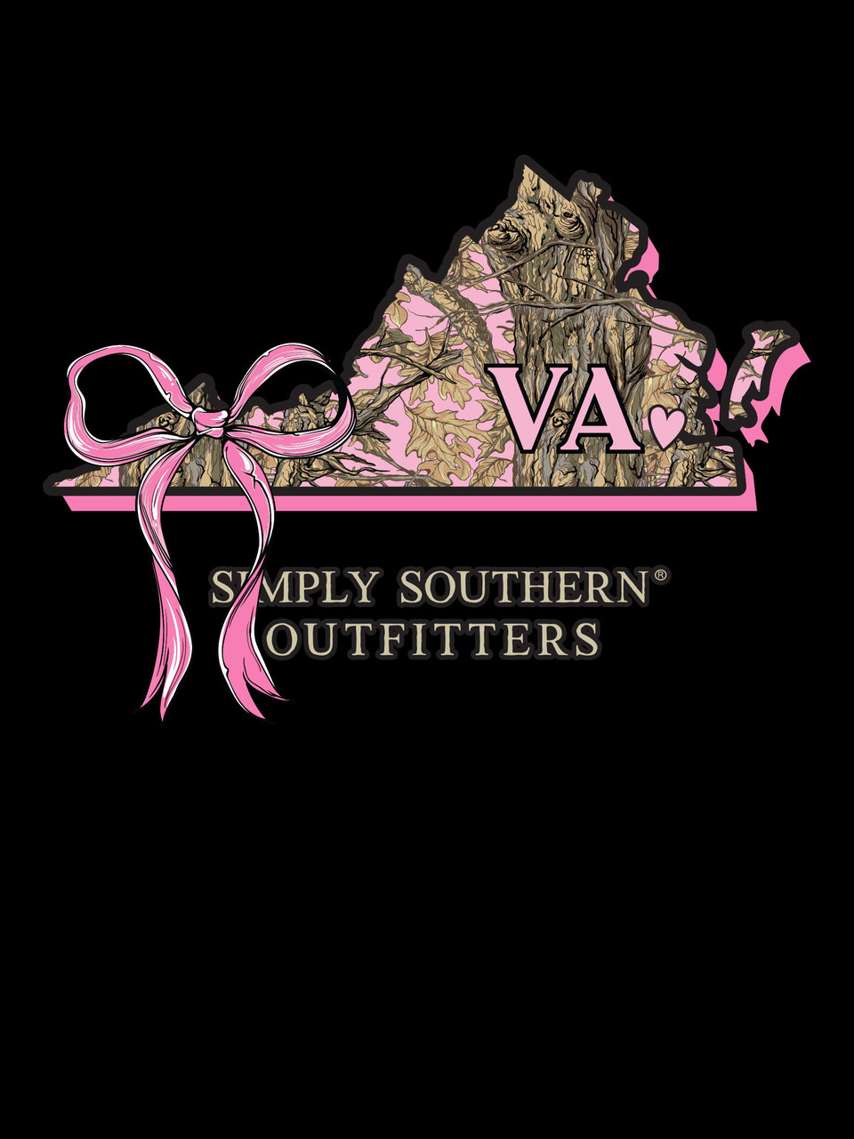 LS-STATE-VA-BLK - Simply Southern Outlet