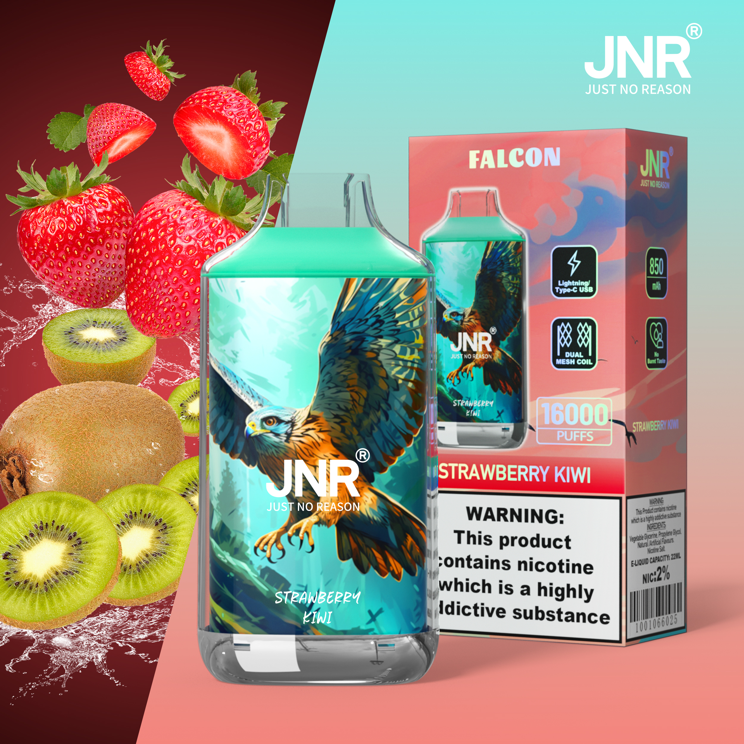 JNR Falcon 16000 Puffs