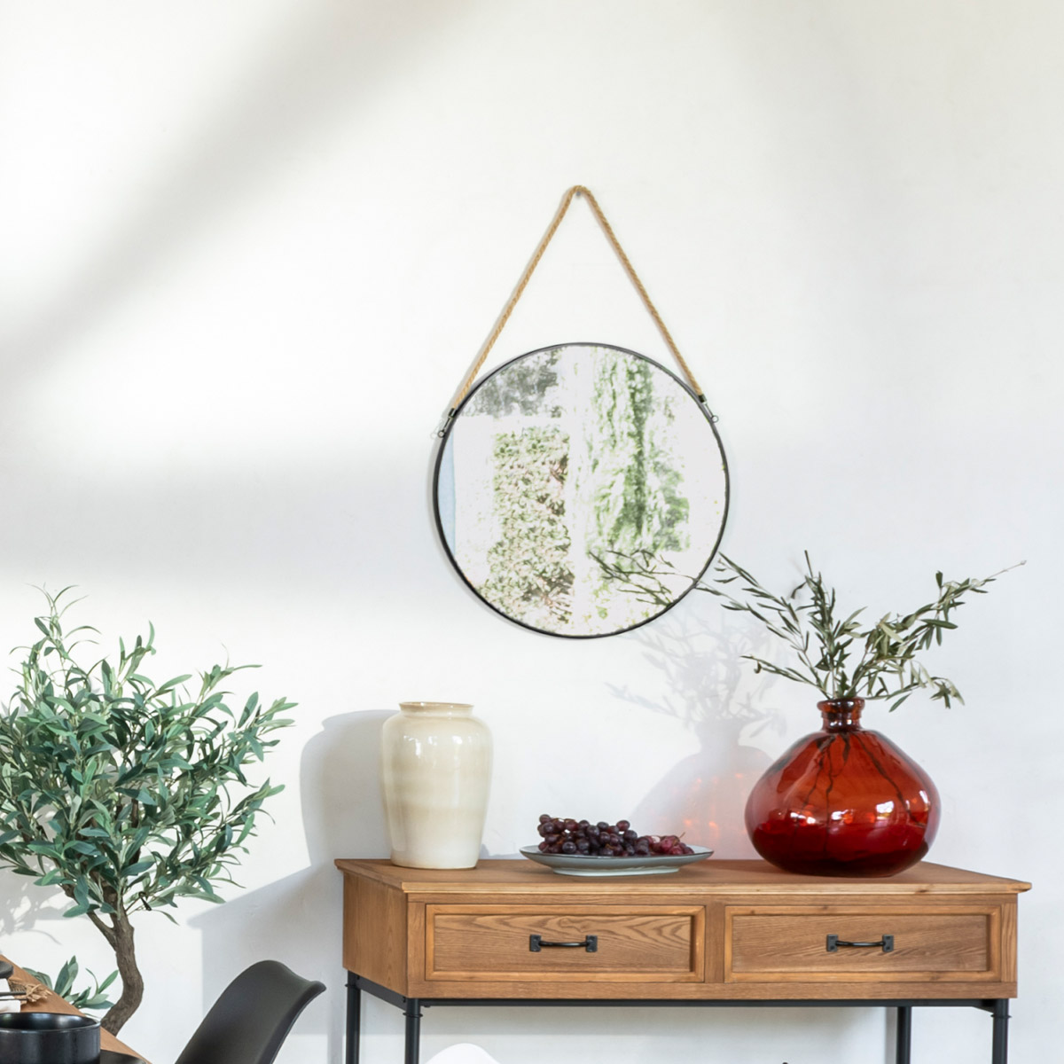 Round vase "Uly" D.33 cm