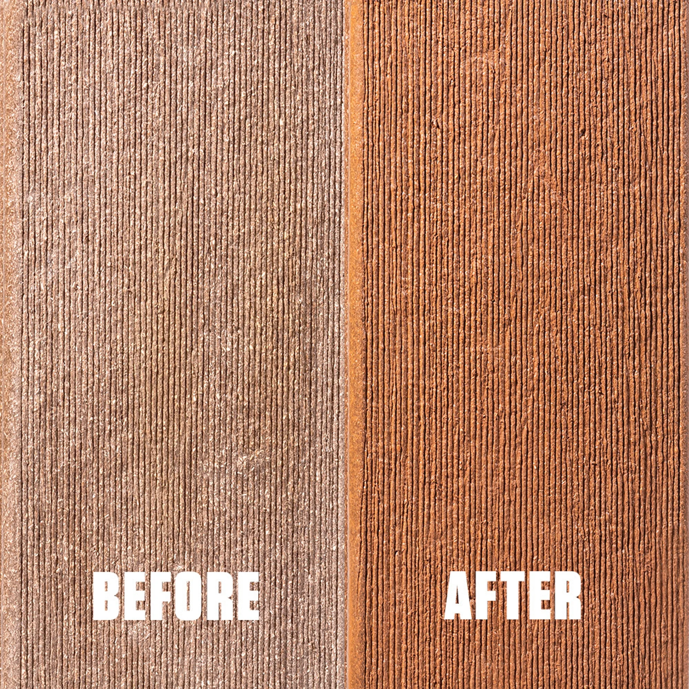 2 Pack, Brown Tone, Rust-Oleum RockSolid Satin Composite Deck Refresh Exterior Stain and Sealer, 1 Gal
