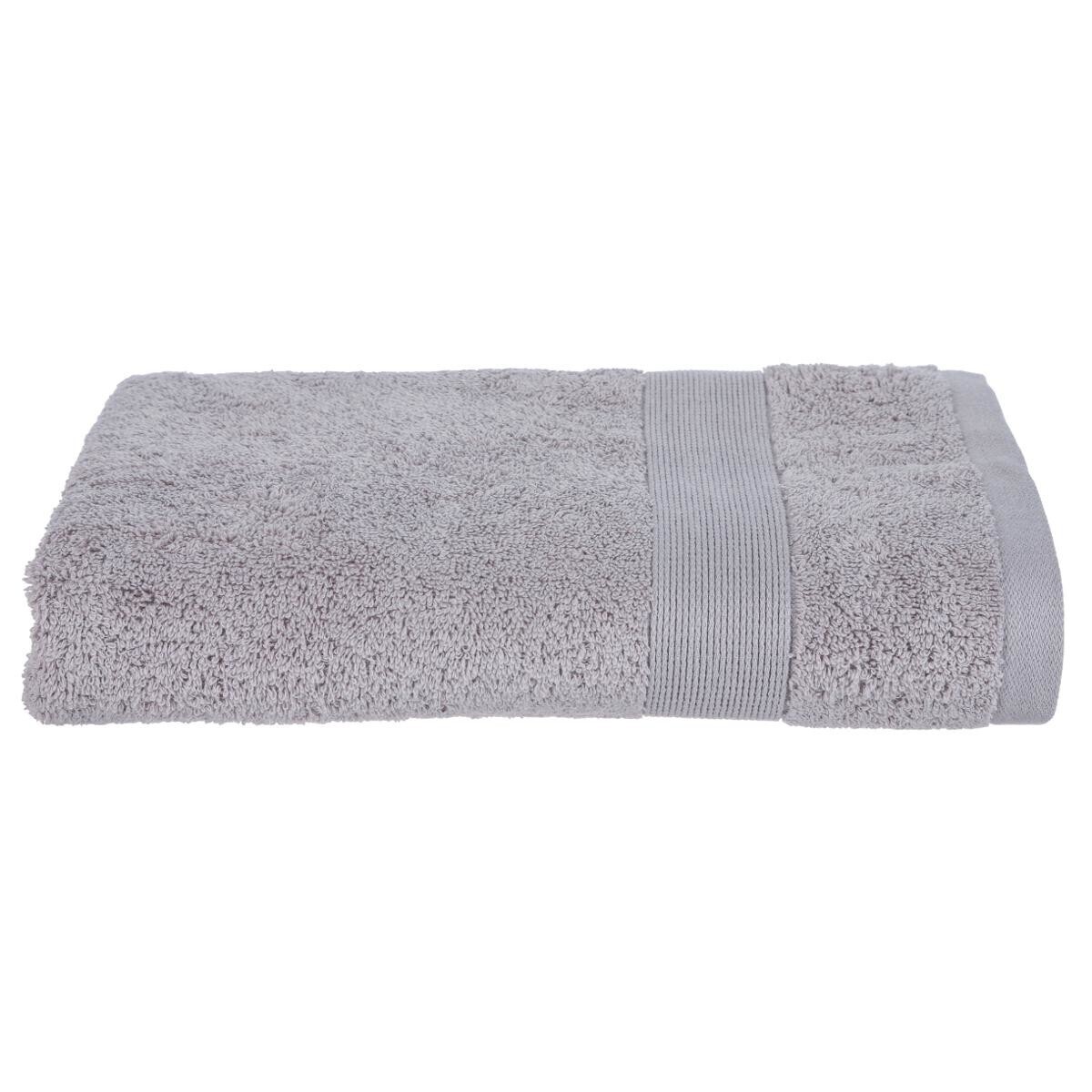 Shower towel "Essential", cotton Cotton, Taupe Gray, 70x130 cm, 400 g/m&sup2;