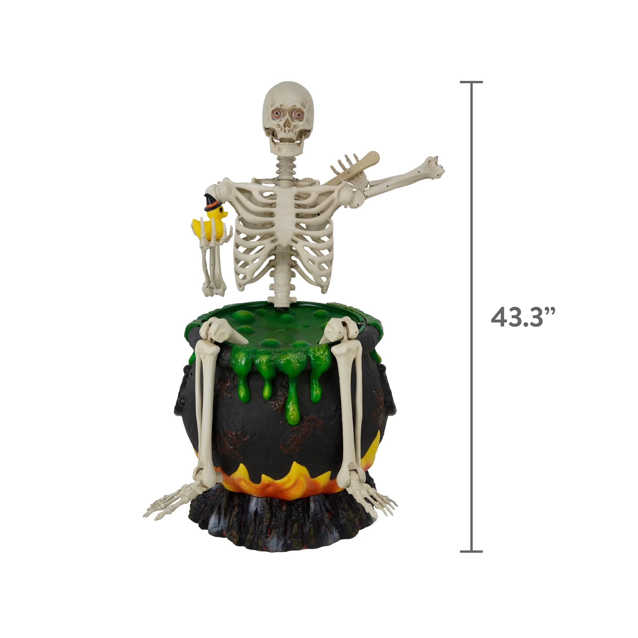 Way To Celebrate Animated Skeleton in Cauldron Halloween Outdoor Decor, 43 in - Image 6 Way To Celebrate Animated Skeleton in Cauldron Halloween Outdoor Decor, 43 in - Image 6