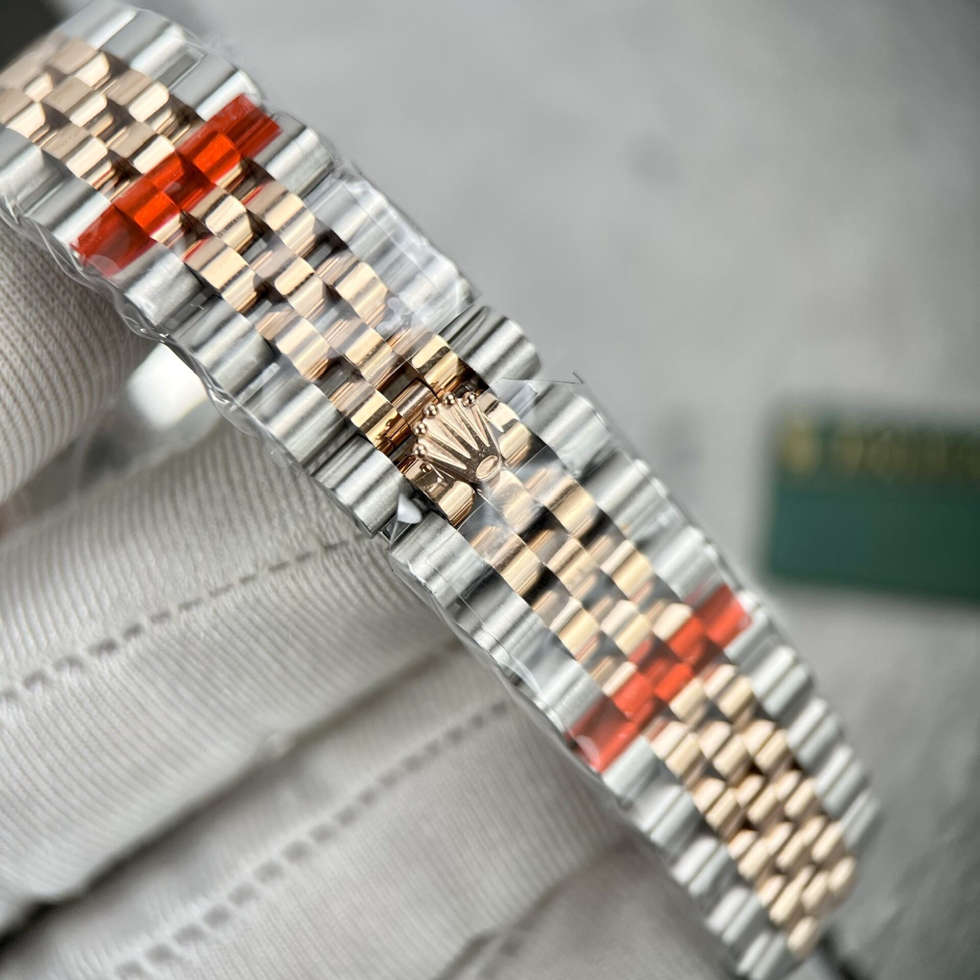 Rolex DateJust Replica Watch Flower Dial With Diamond Bezel 31mm - Top club