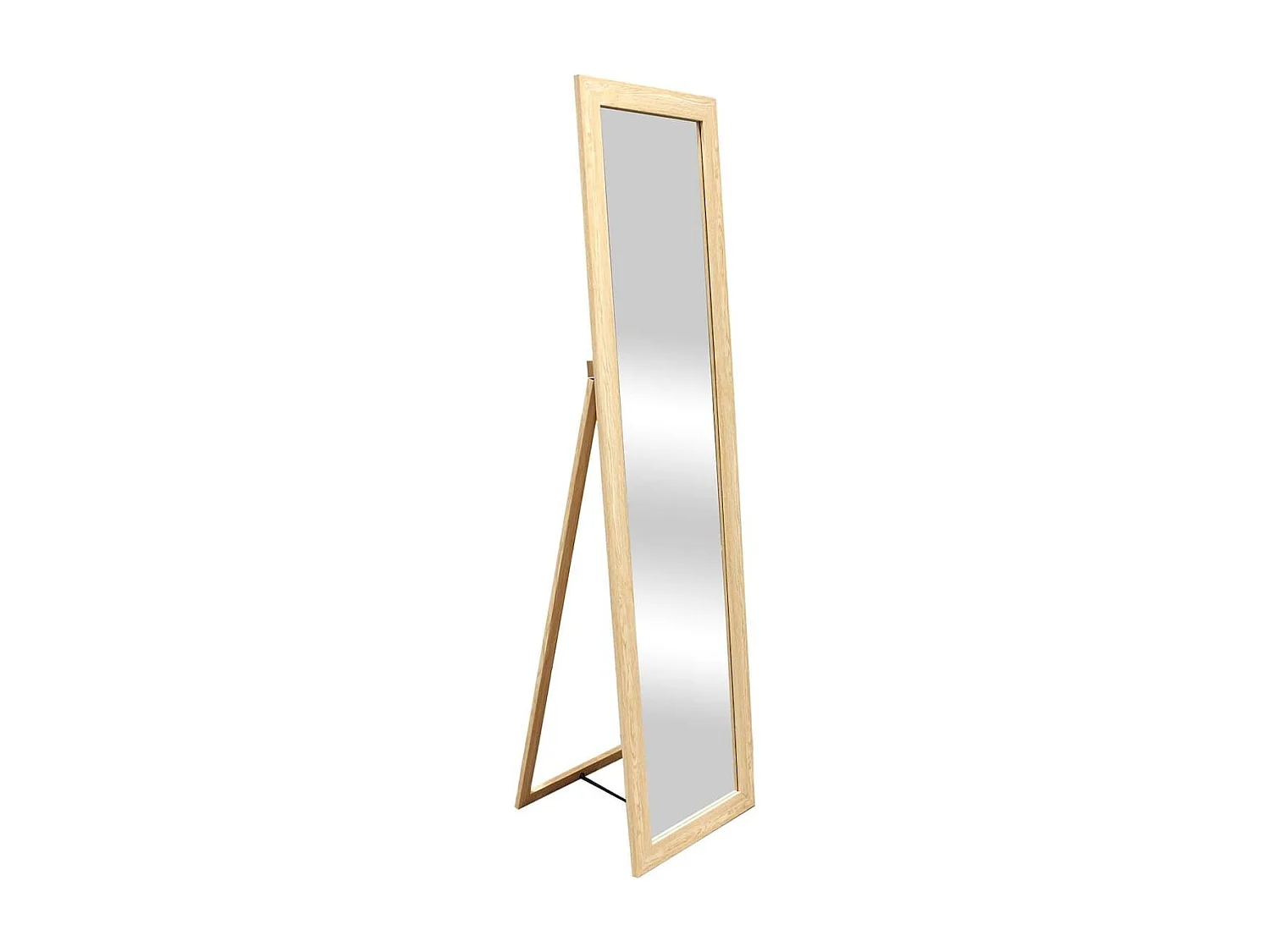 Miroir sur pied en bois 150 cm