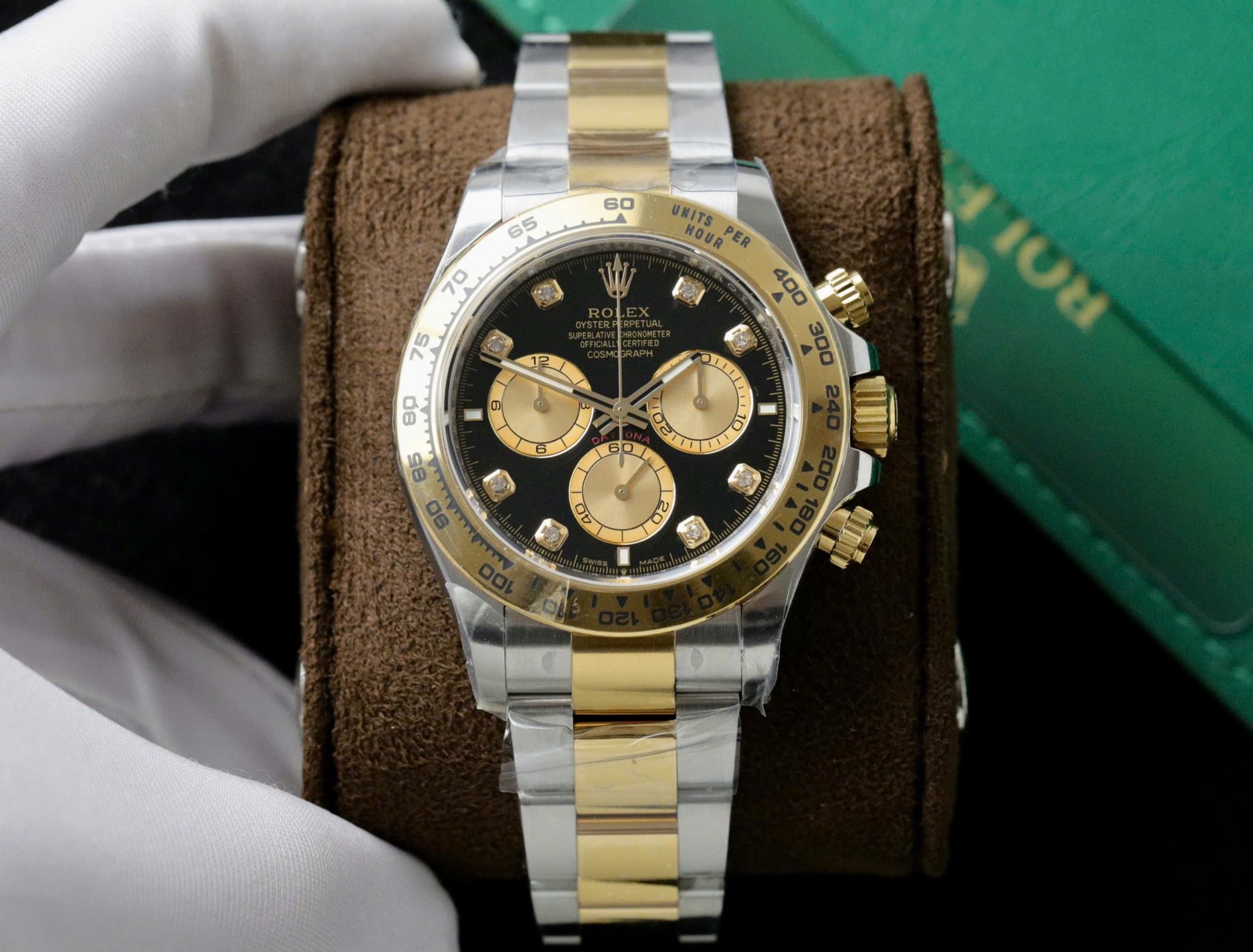 Rolex Cosmograph Daytona 126503 Best Replica Watch Black Dial Oyster Strap 40mm - Elite Watch Atelier