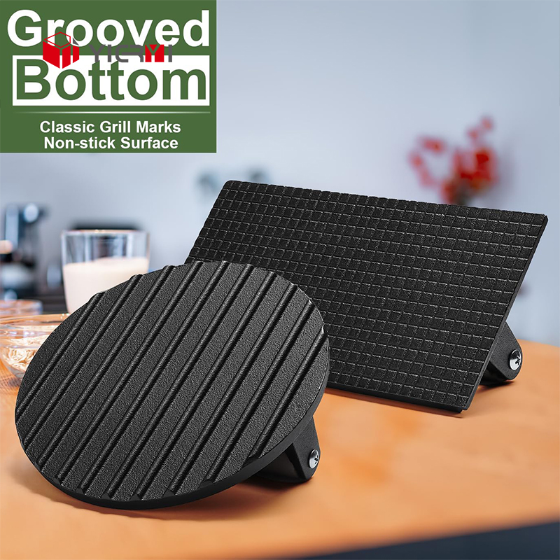 Hot Sale Griddle Grill Cooking Lron Burger Press Smash Burger Press Hamburger Steak Patty BBQ Maker Smasher