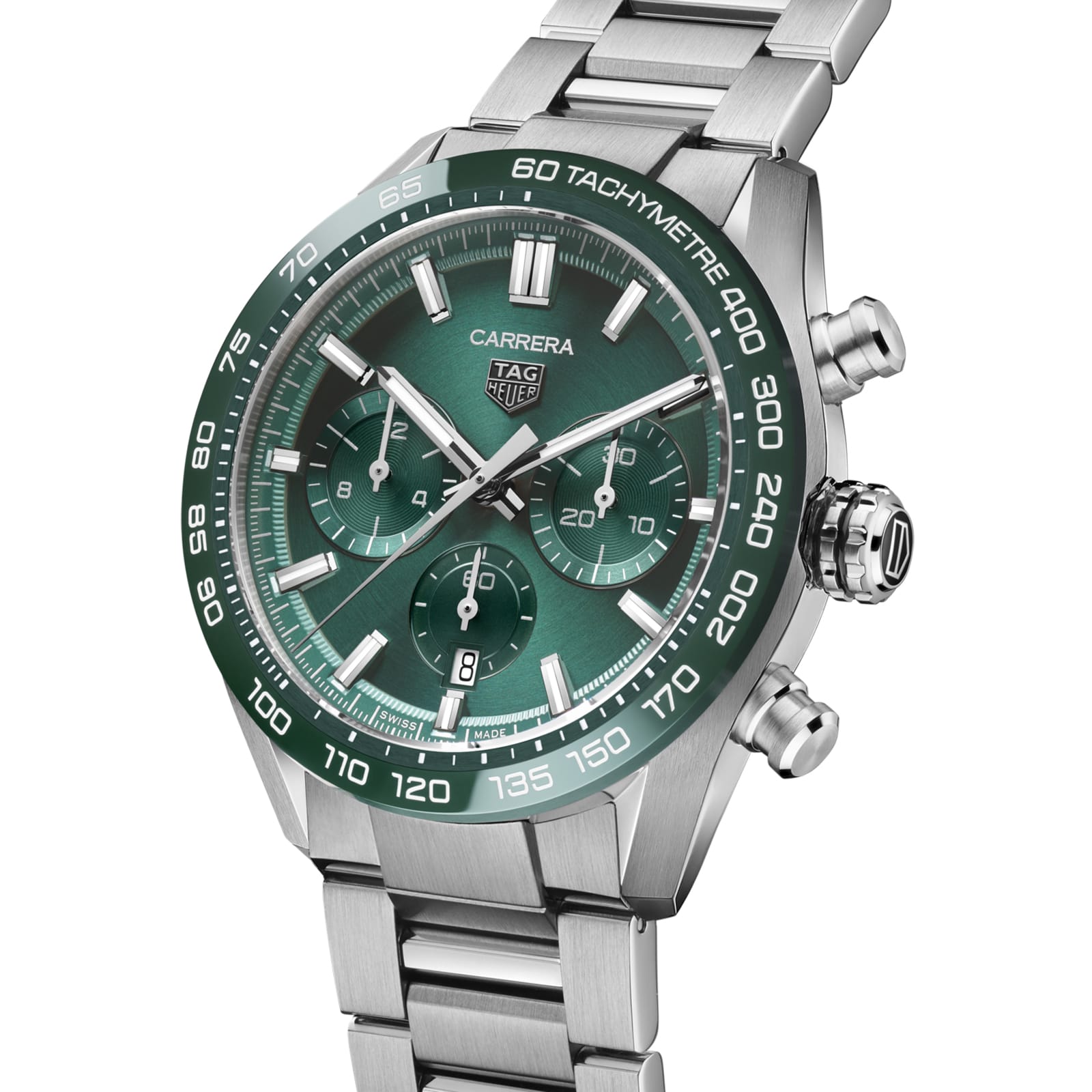 TAG Heuer Replica Watch Carrera Chronograph Automatic 44 mm Steel & Ceramic(1:1 replica) - Elite Watch Atelier