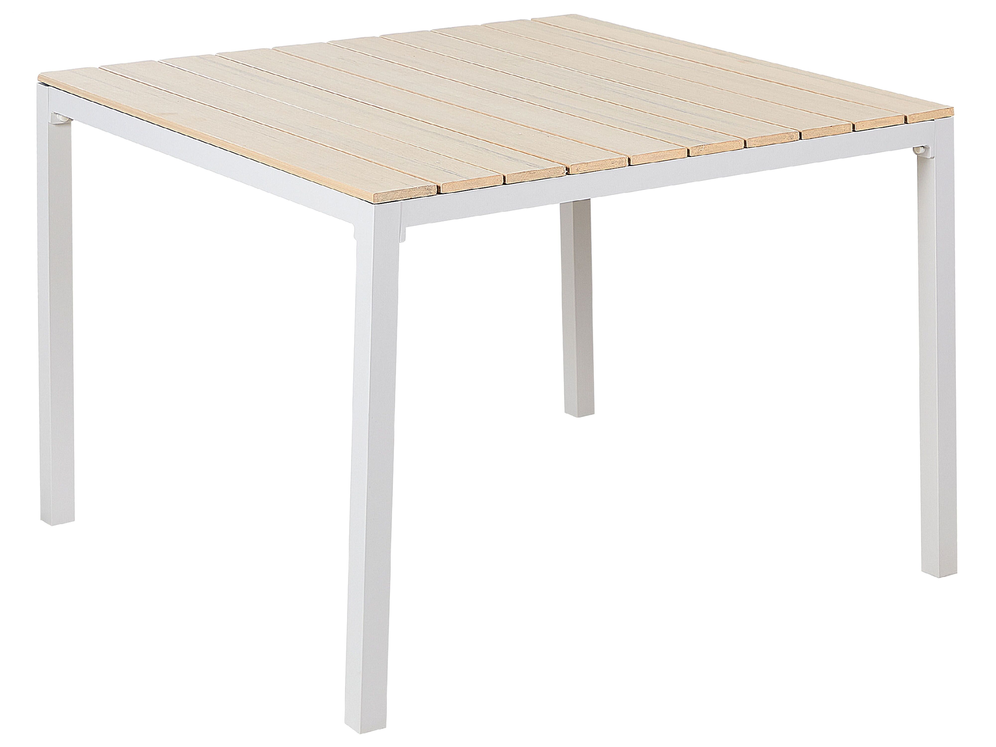Garden Dining Table PRATO 95 cm 95 cm Beige