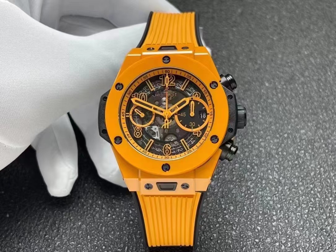 Replica Hublot Watch Big Bang Unico Orange Ceramic BBF Factory 42mm - Top club