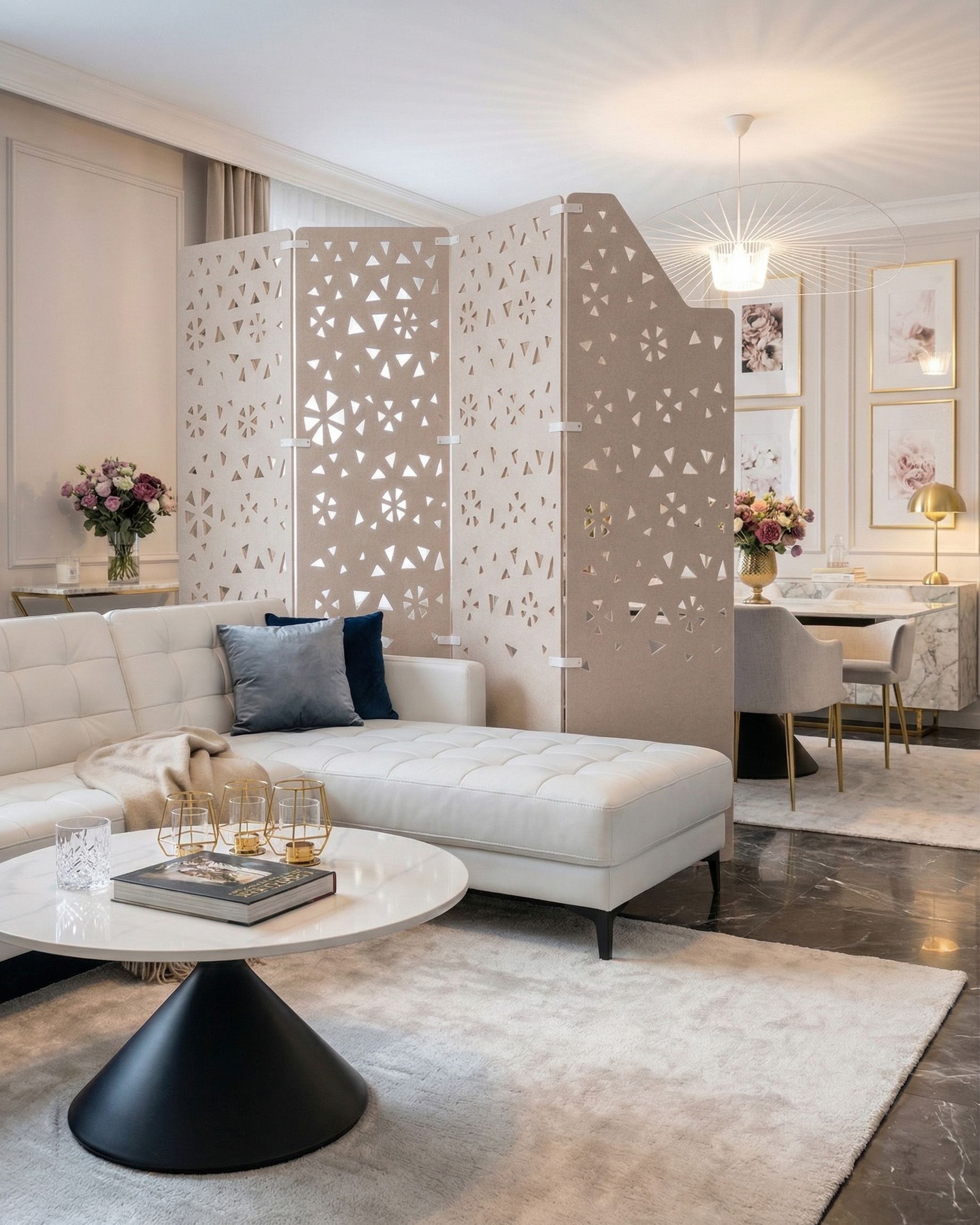 Office Divider STARRY Light Beige