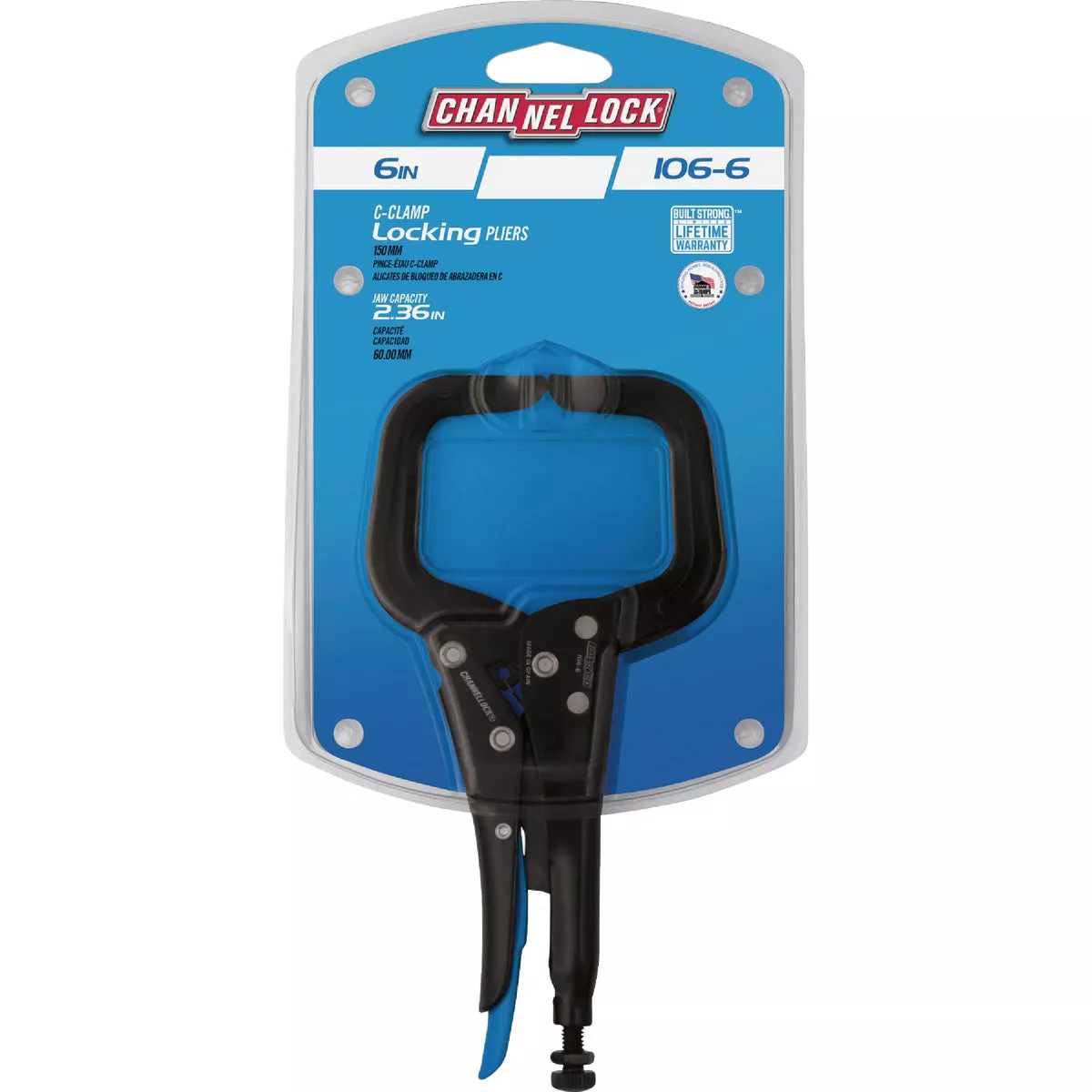 Channellock 6 In. C-Clamp Locking Pliers