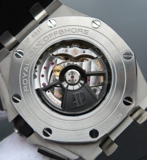 Replica Audemars Piguet JF Royal Oak Offshore 44mm White/Black Dial Rubber Strap A3126 - Top club
