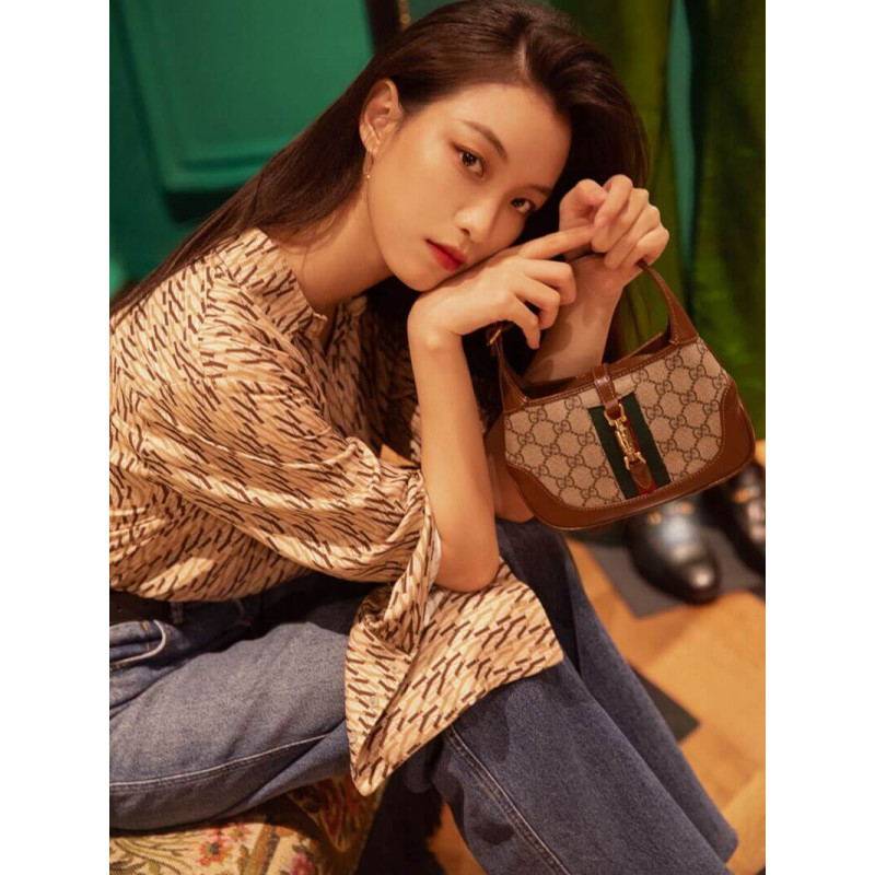 Replica Gucci Jackie 1961 Mini Hobo Bag 6370921:1High-quality replica